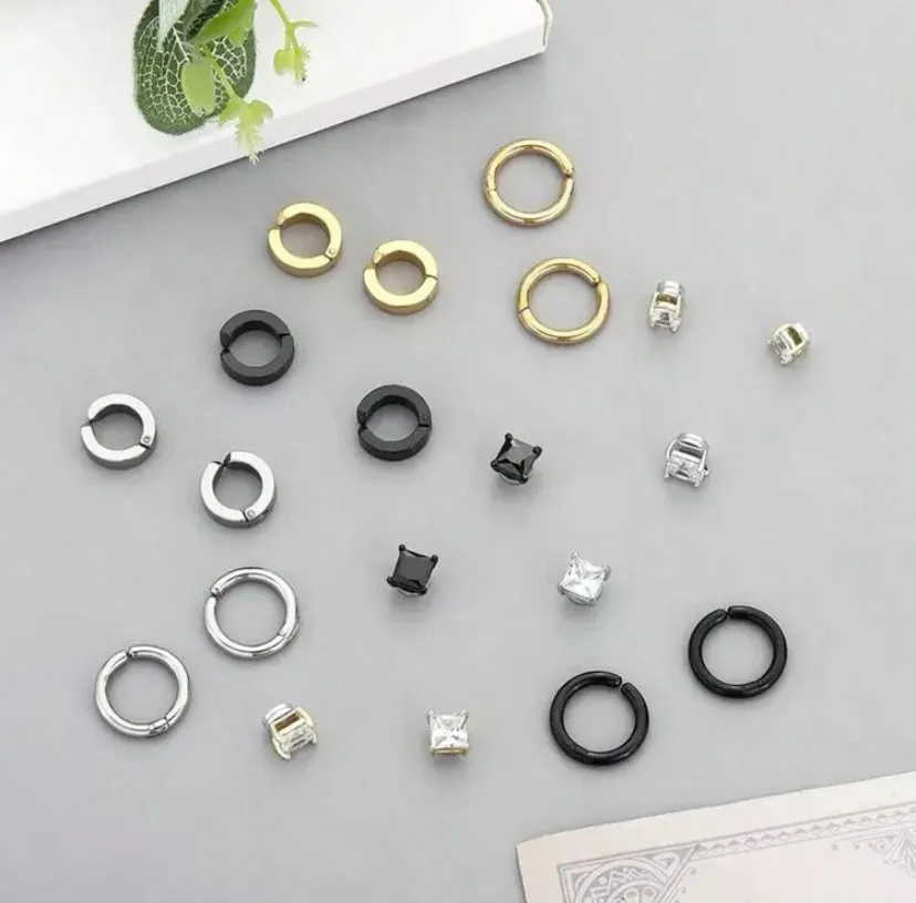 10 Piece Pair  Magnetic Earrings