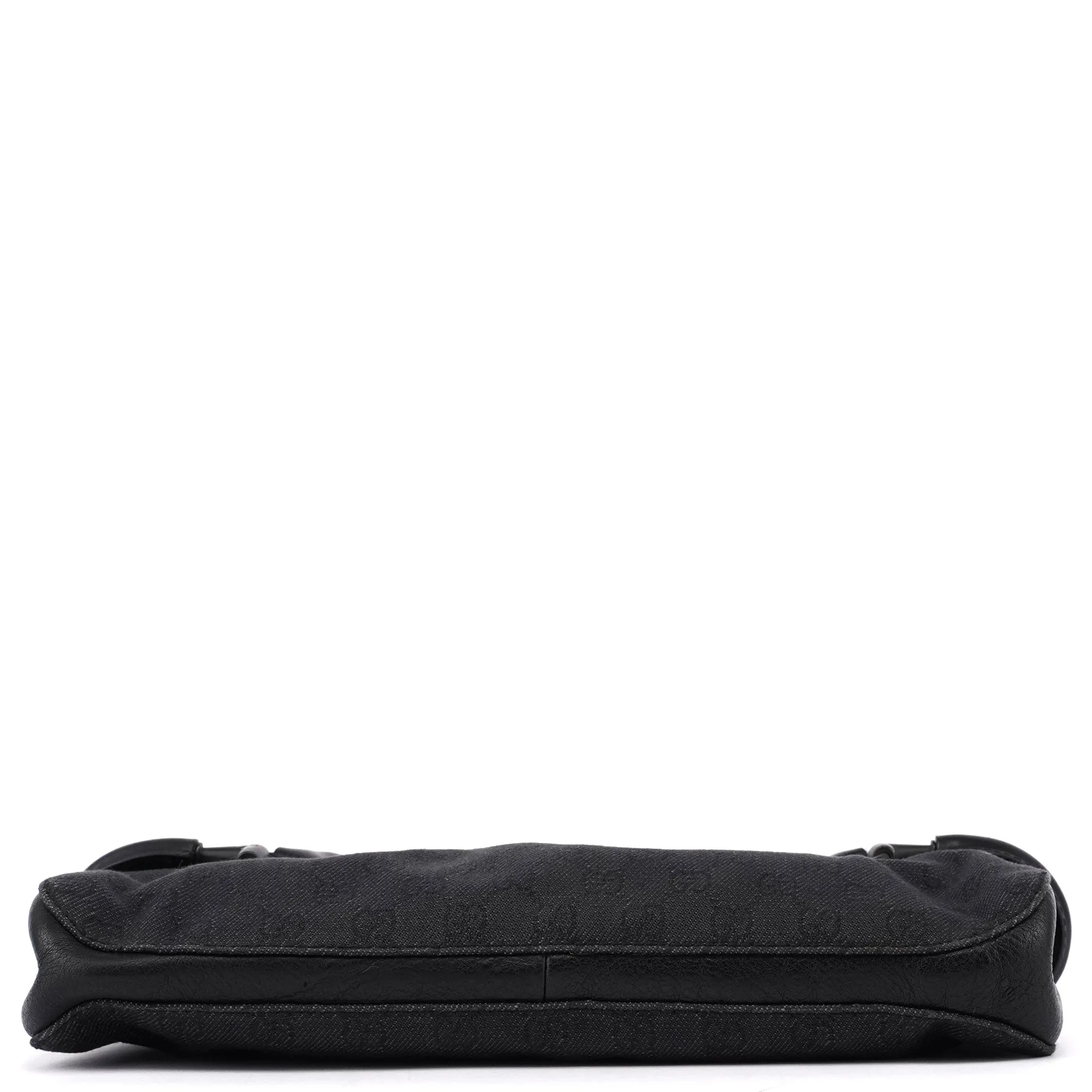 101345 Black GG Horsebit Tote