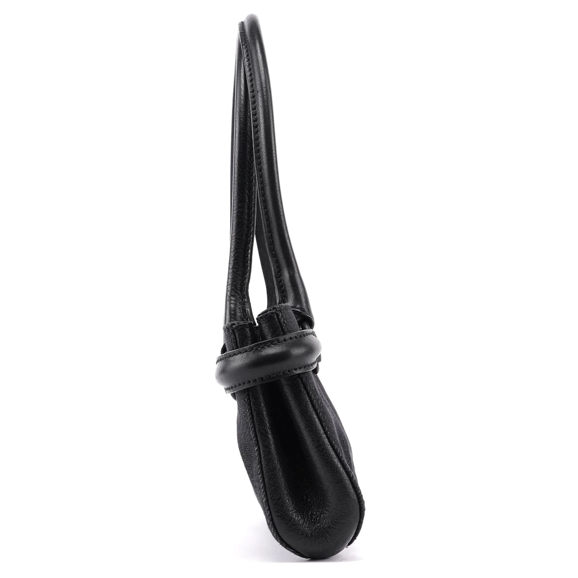 101345 Black GG Horsebit Tote