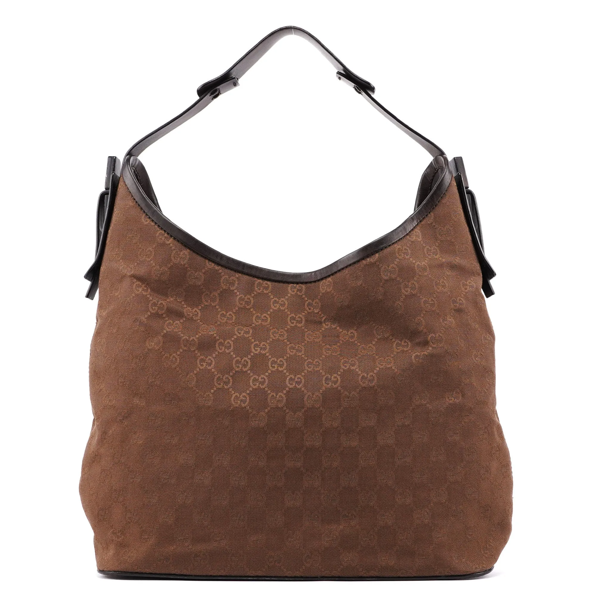 106242 Brown GG Hobo Shoulder Bag