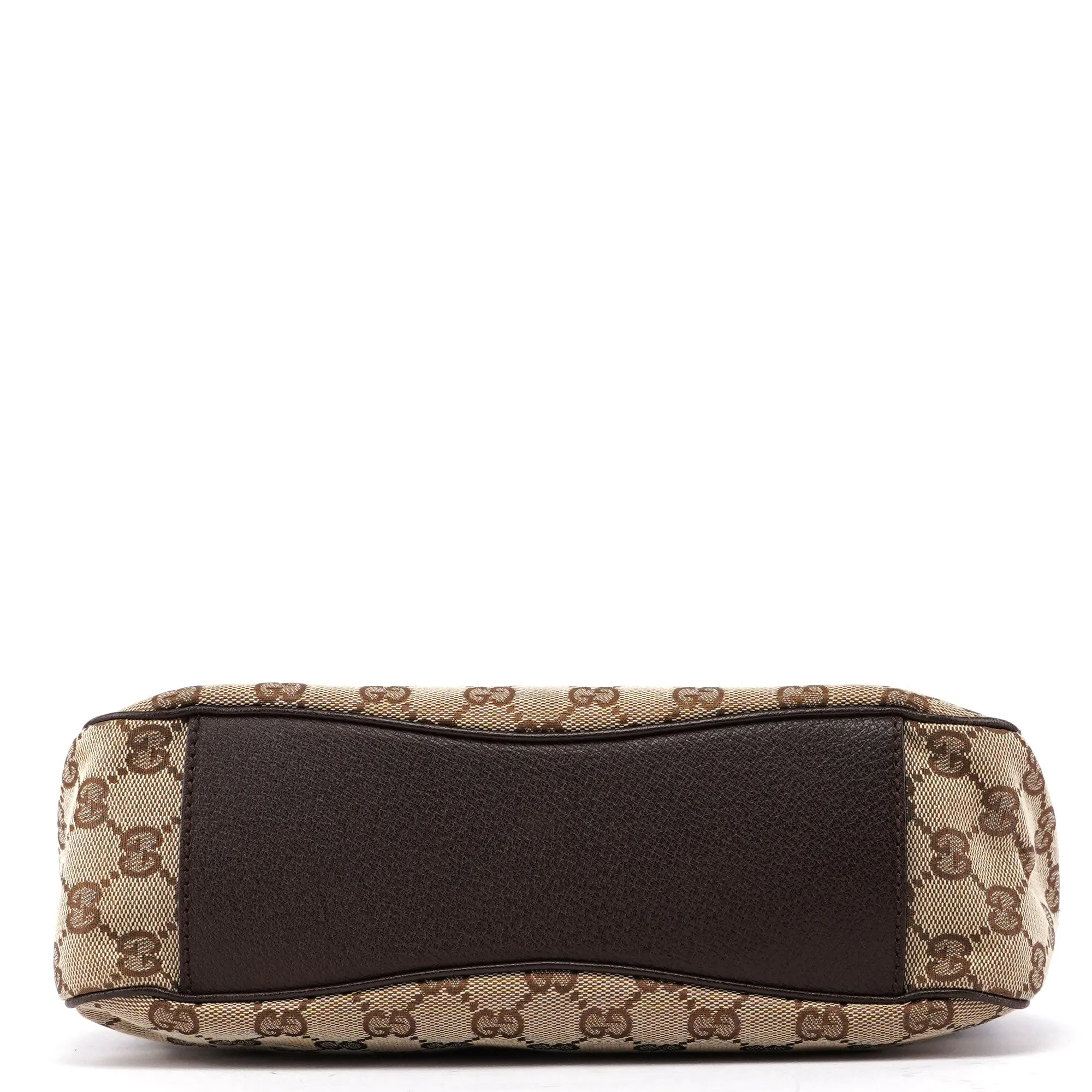 113012 Beige Brown GG Shoulder Bag