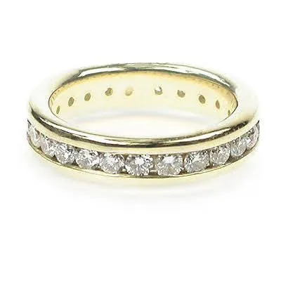 1.30 CT Round Cut Diamonds - Eternity Ring