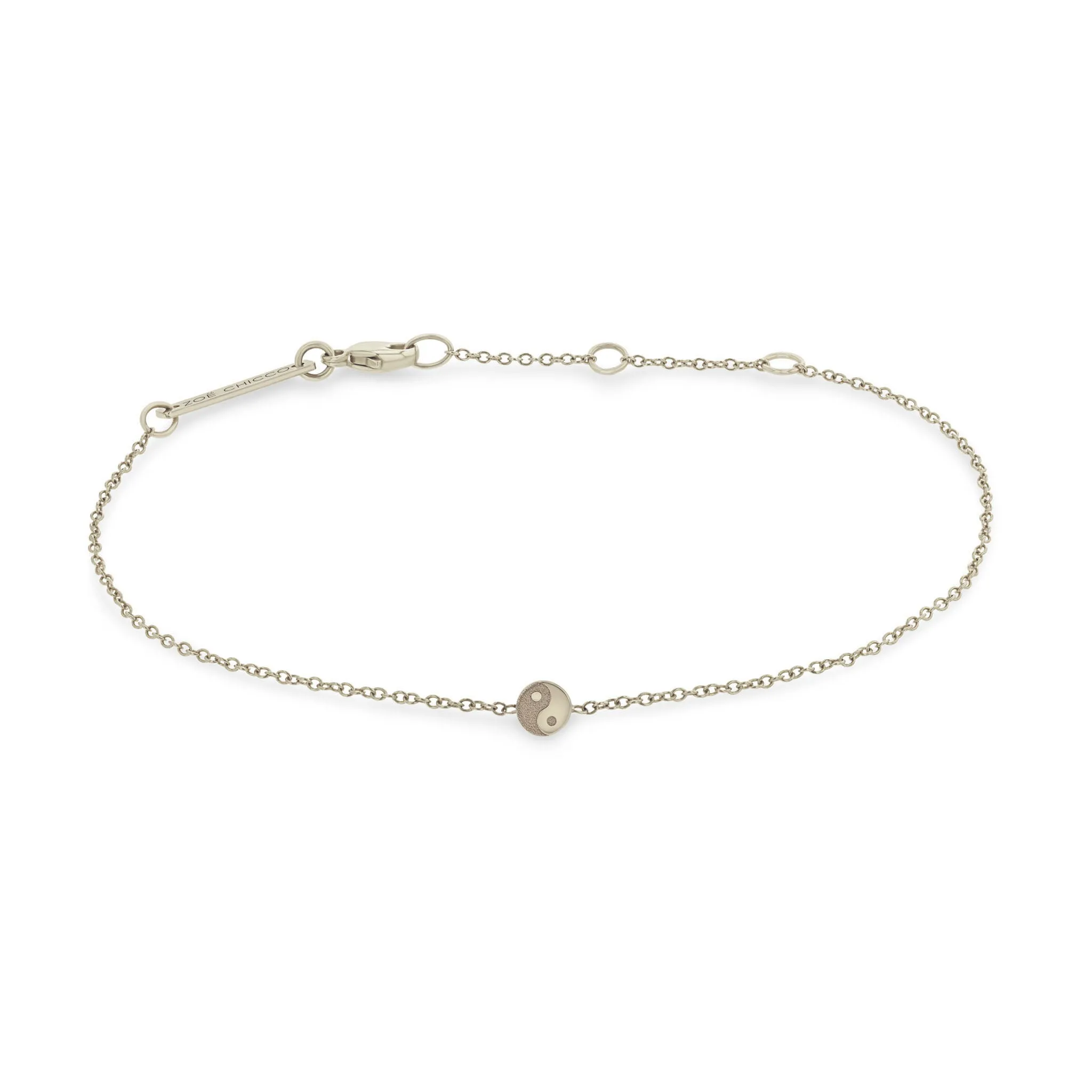 14k Itty Bitty Yin Yang Bracelet