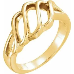 14K Yellow Metal Fashion Remount Base 1
