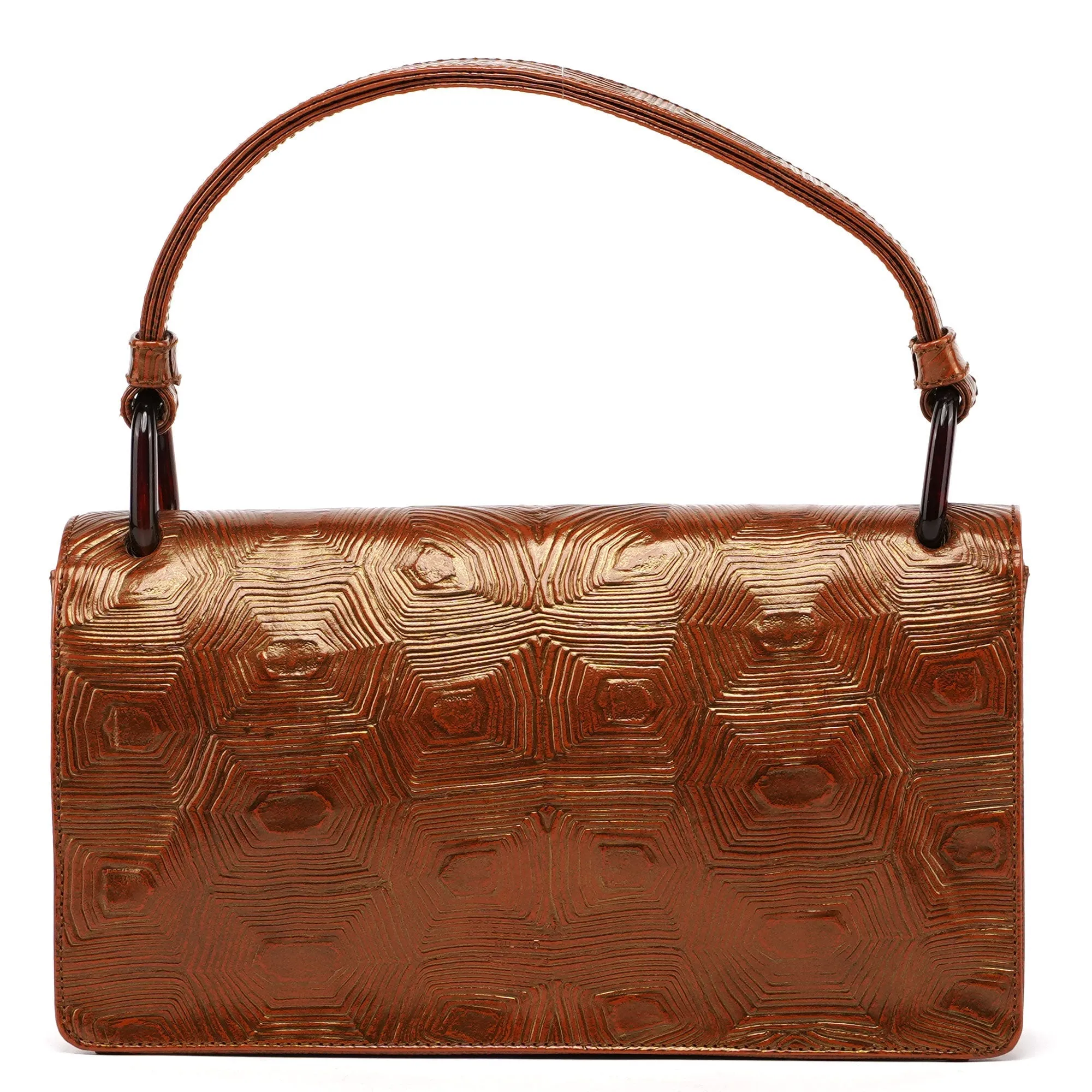 1990's Tortoiseshell Tortuga Bag