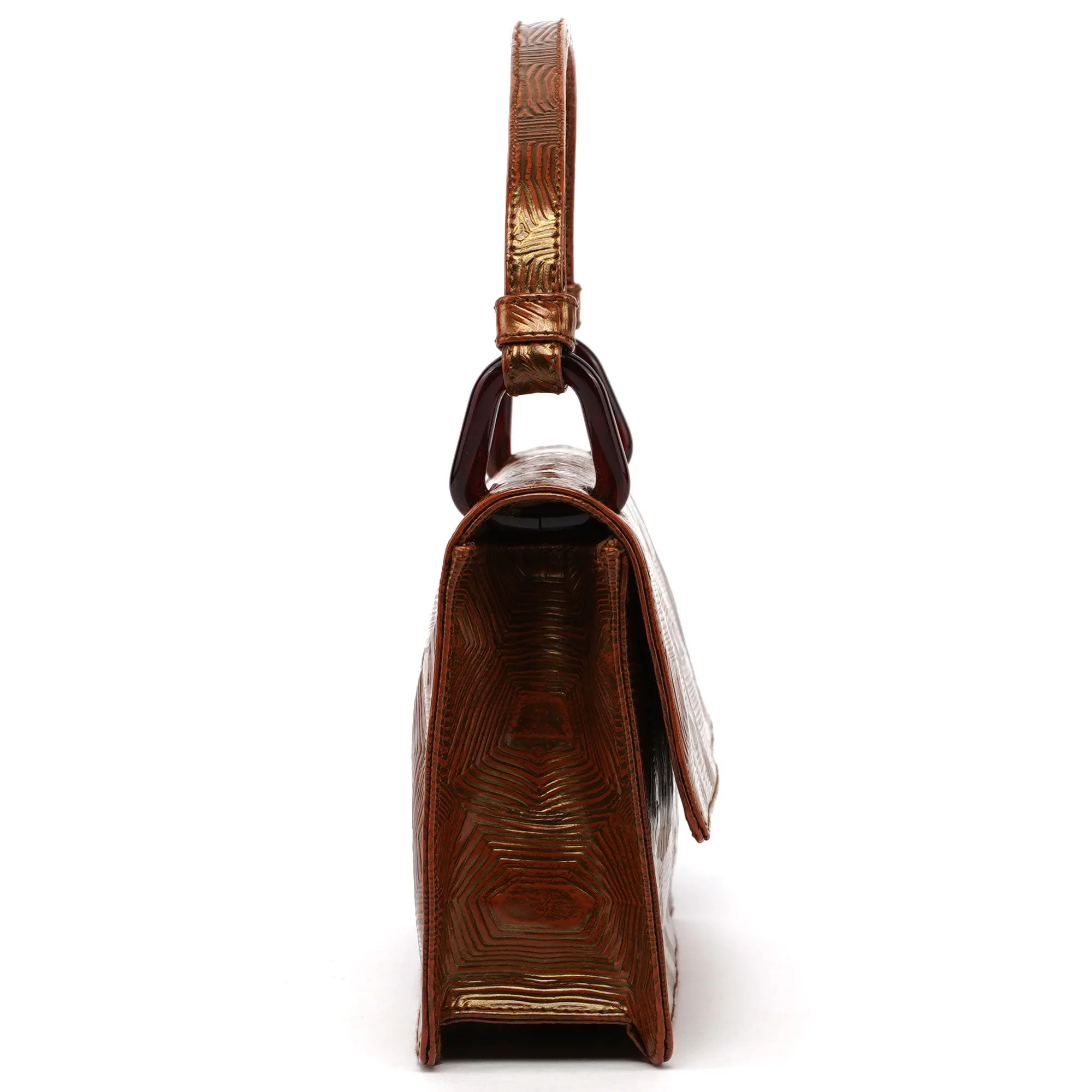 1990's Tortoiseshell Tortuga Bag