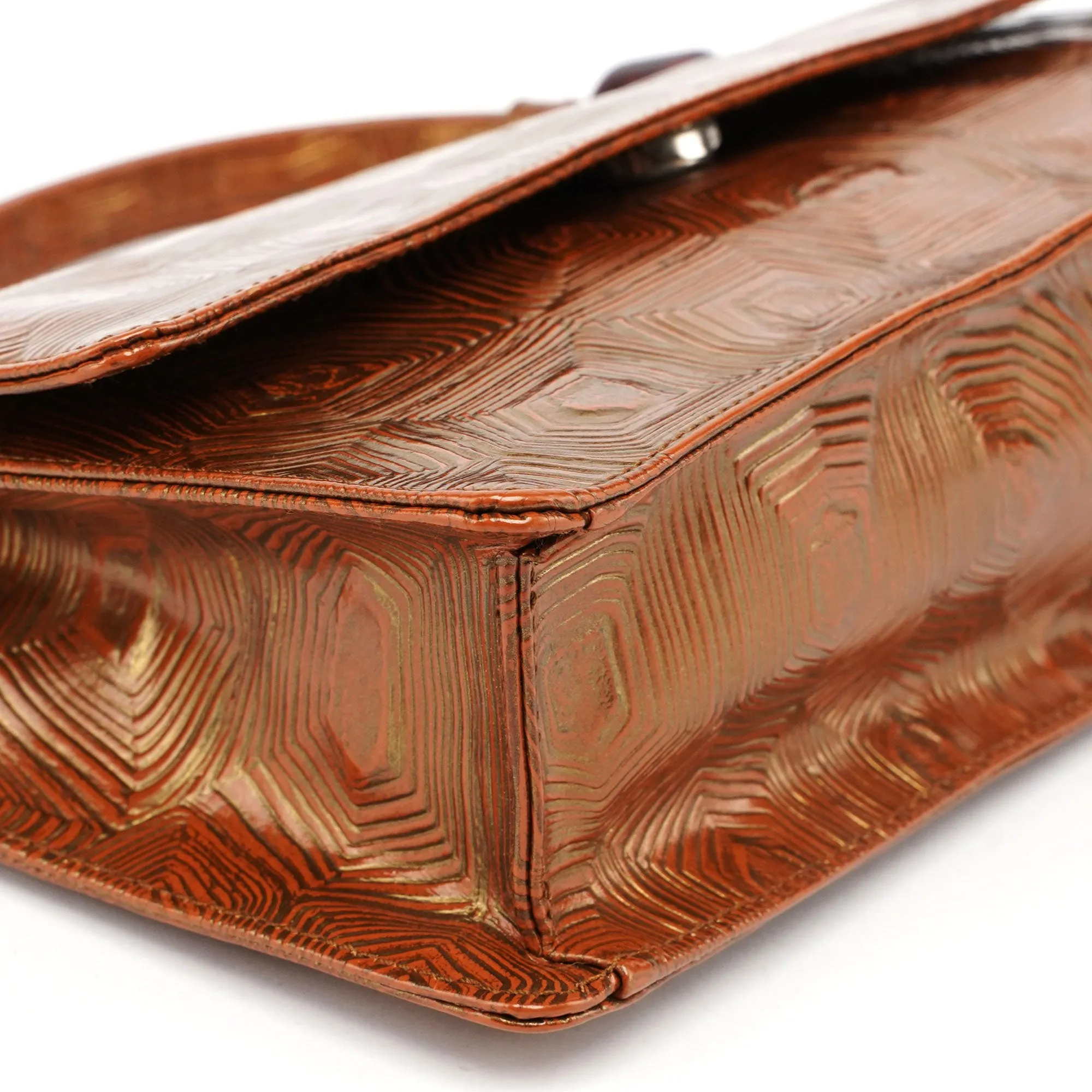 1990's Tortoiseshell Tortuga Bag