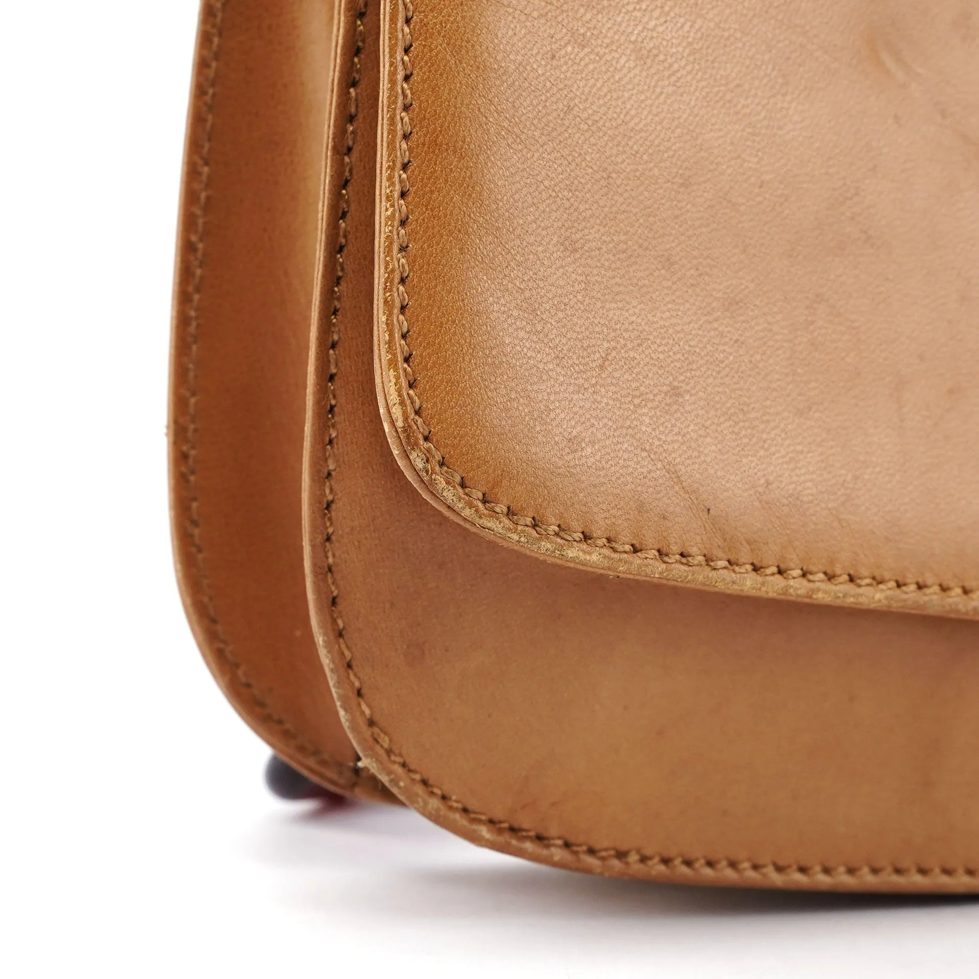 1996 Beige Madras Swing Chain Bag