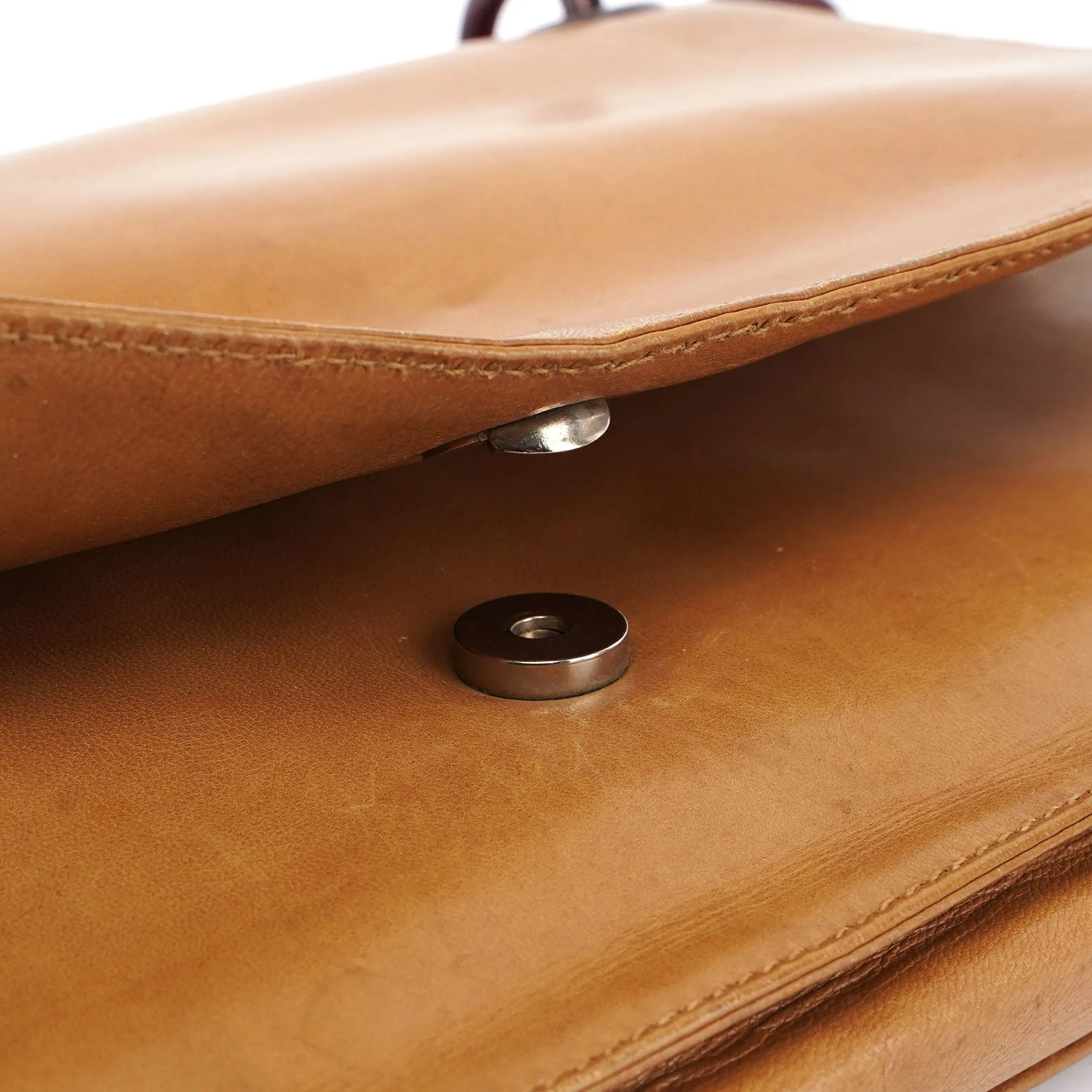 1996 Beige Madras Swing Chain Bag