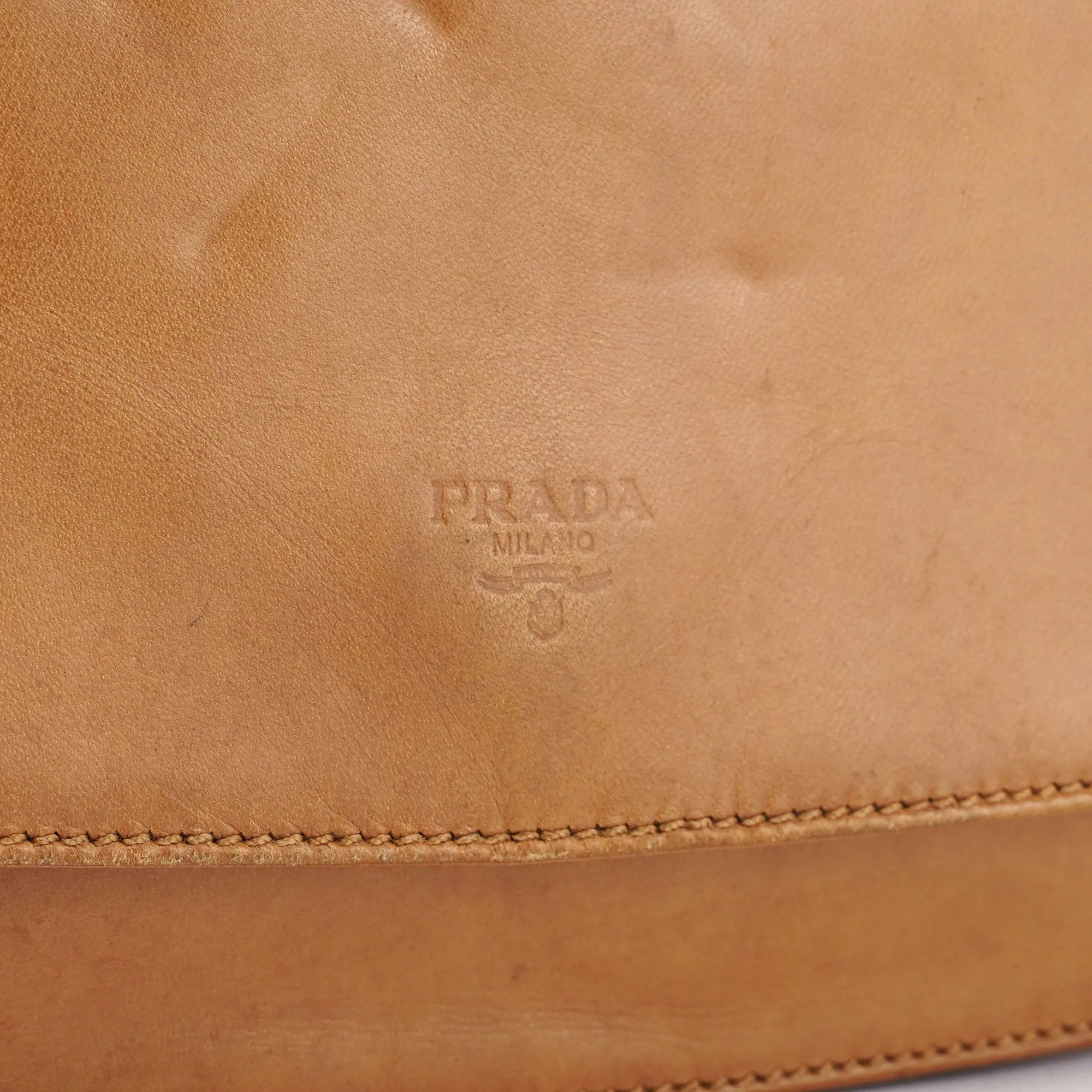 1996 Beige Madras Swing Chain Bag