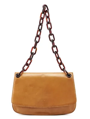 1996 Beige Madras Swing Chain Bag