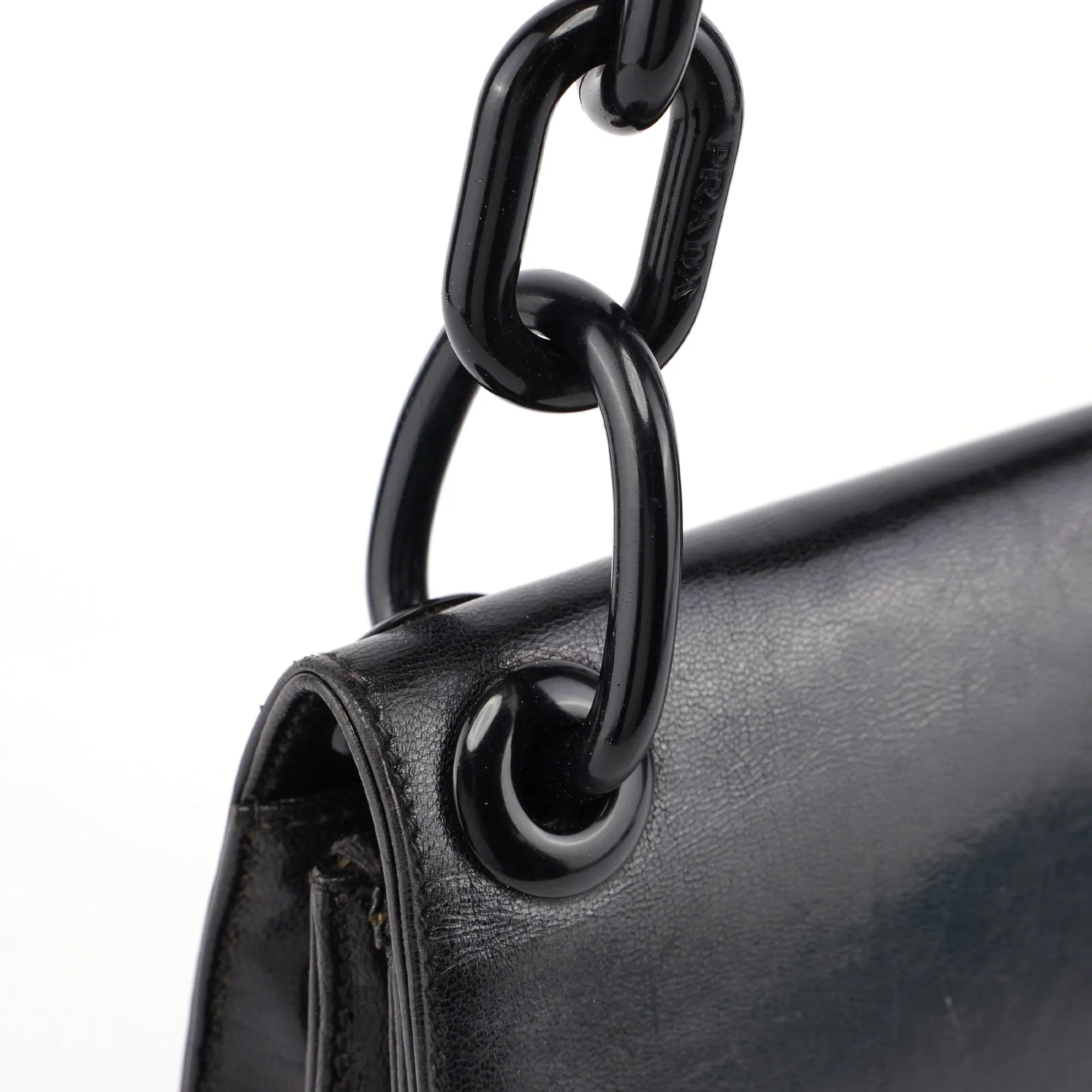 1996 Black Madras Swing Shoulder Bag