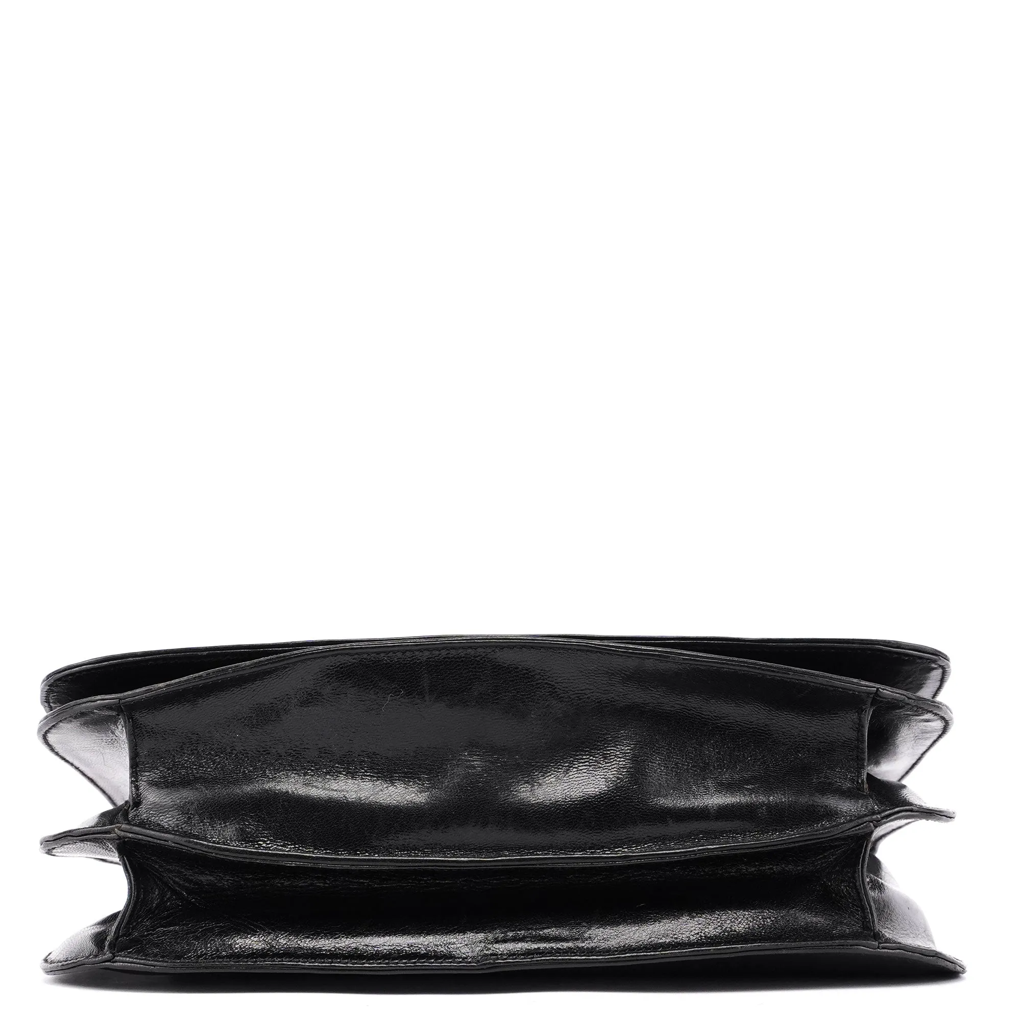 1996 Black Madras Swing Shoulder Bag