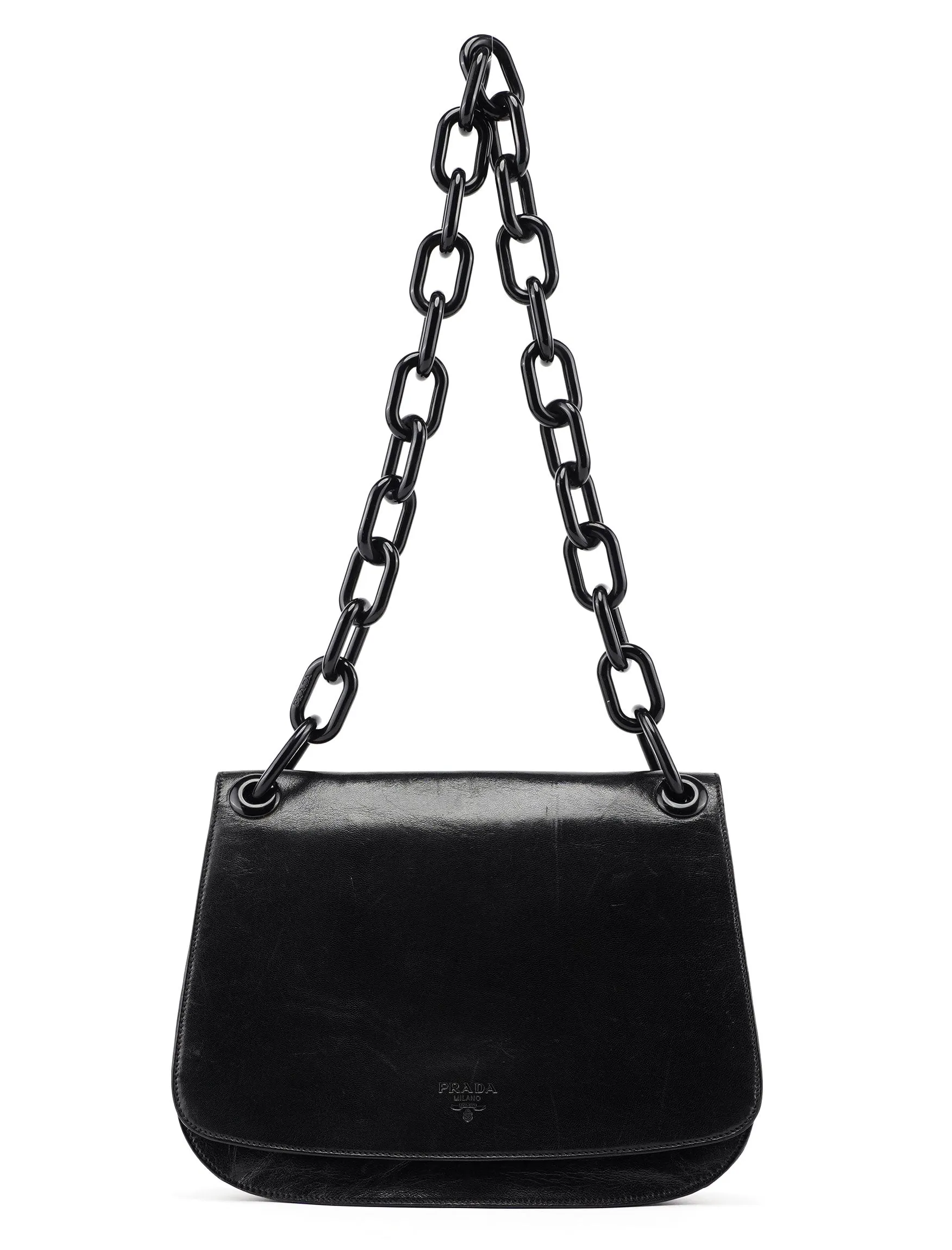 1996 Black Madras Swing Shoulder Bag