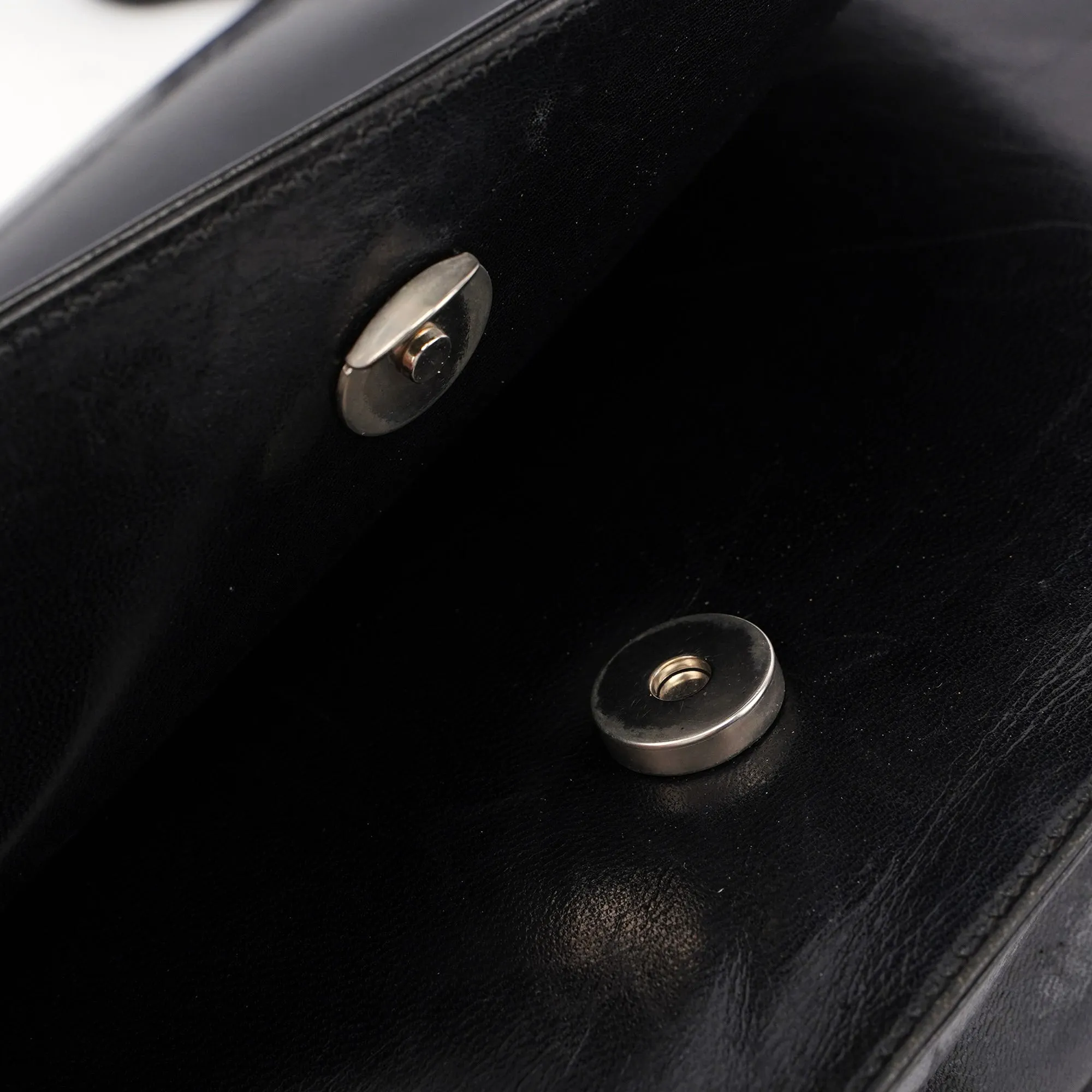 1996 Black Madras Swing Shoulder Bag
