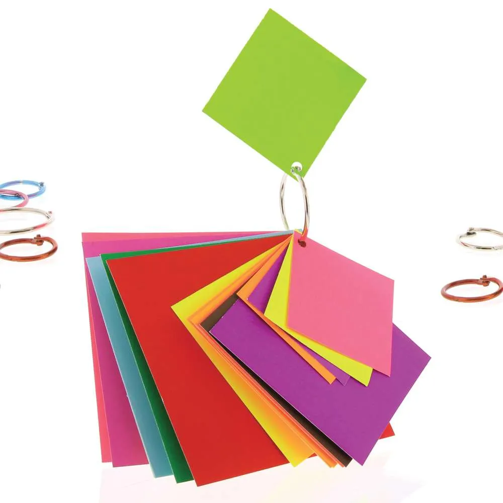 1" Metal Book Rings (12/Pack)
