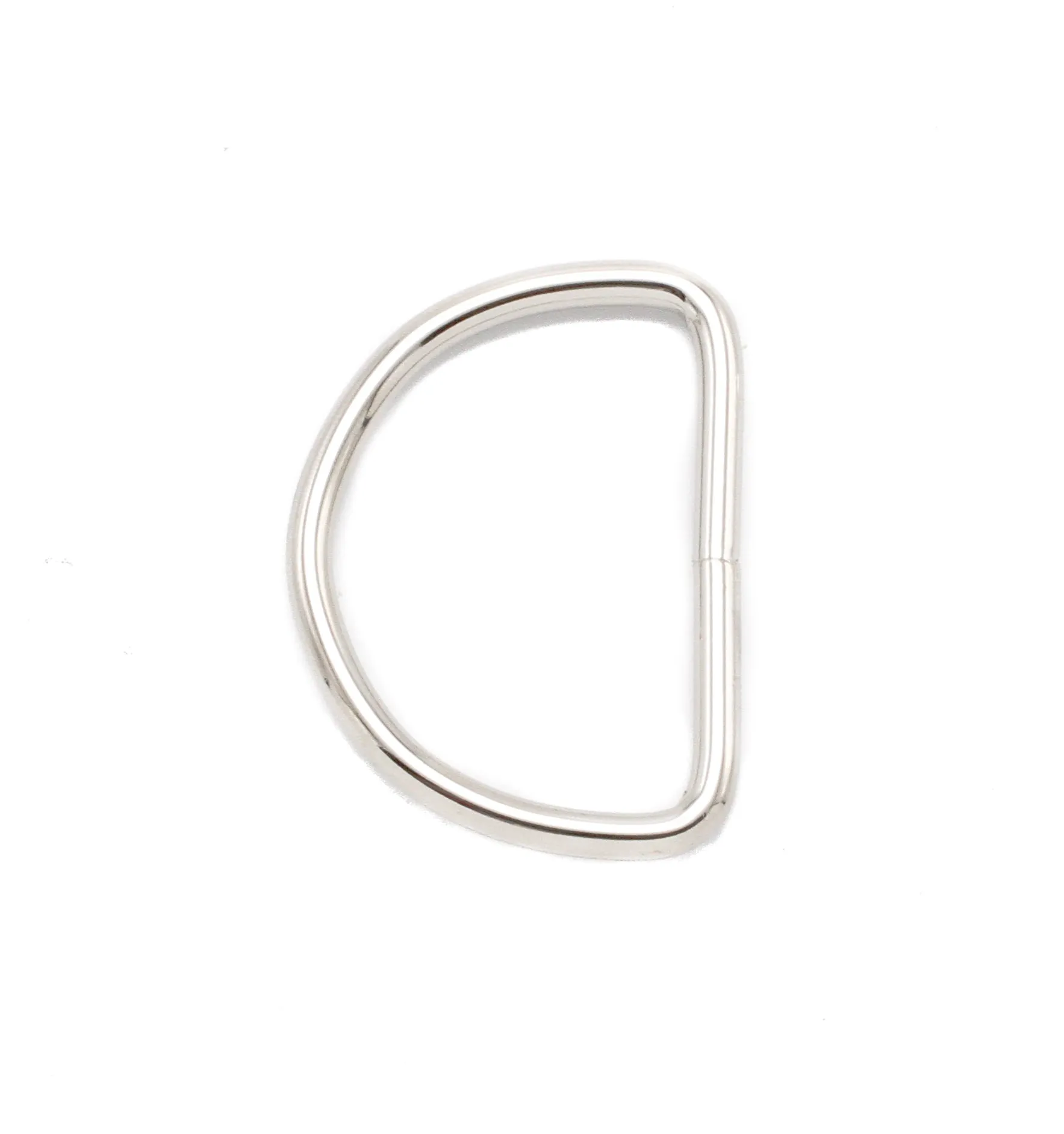 2 Inch Heavy Welded D Rings Nickel