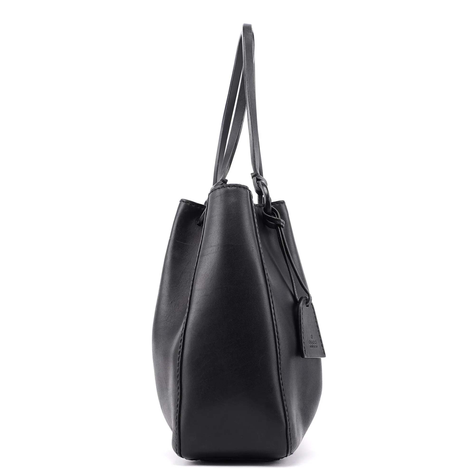 2002 Calfskin Tote Bag With Pouch
