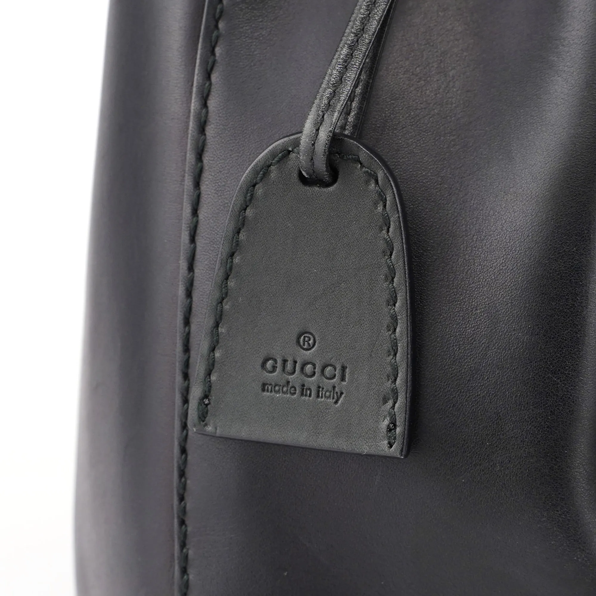 2002 Calfskin Tote Bag With Pouch
