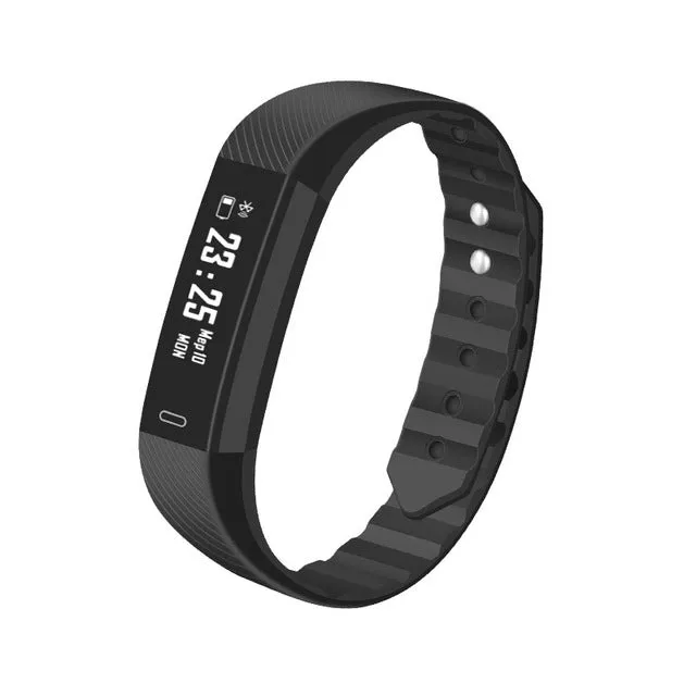 2019 NEW Schnoah ID115 Pedometer Smart Uhr Zeit Datum Display Armbanduhr Schritt  Montre Bluetooth Verbindung Uhr pk Fitbits