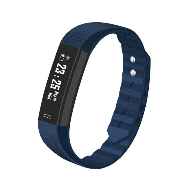 2019 NEW Schnoah ID115 Pedometer Smart Uhr Zeit Datum Display Armbanduhr Schritt  Montre Bluetooth Verbindung Uhr pk Fitbits