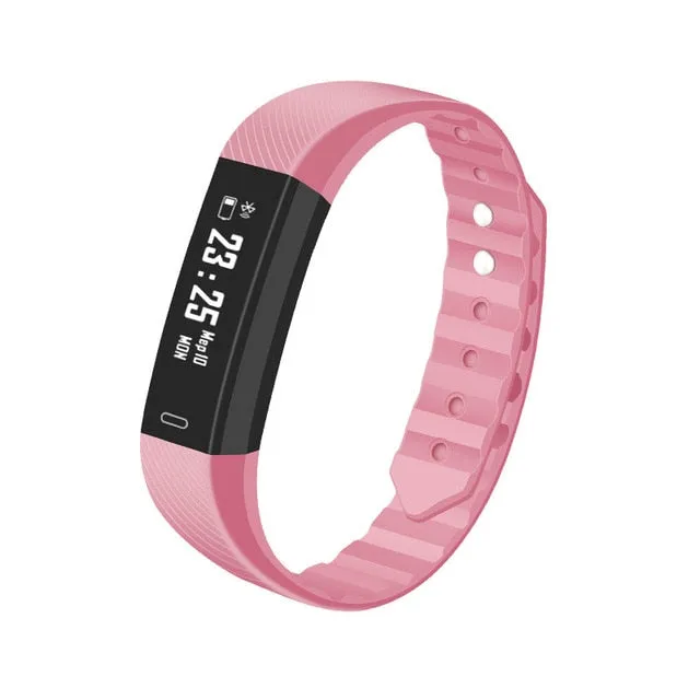 2019 NEW Schnoah ID115 Pedometer Smart Uhr Zeit Datum Display Armbanduhr Schritt  Montre Bluetooth Verbindung Uhr pk Fitbits