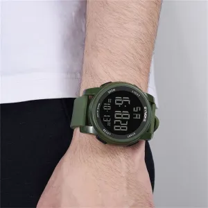 2019 SYNOKE Fashion Sports Brands Men Digital Watch Silicone Strap Pin Buckle Durable Mens Clock Wrist Watches montre homme