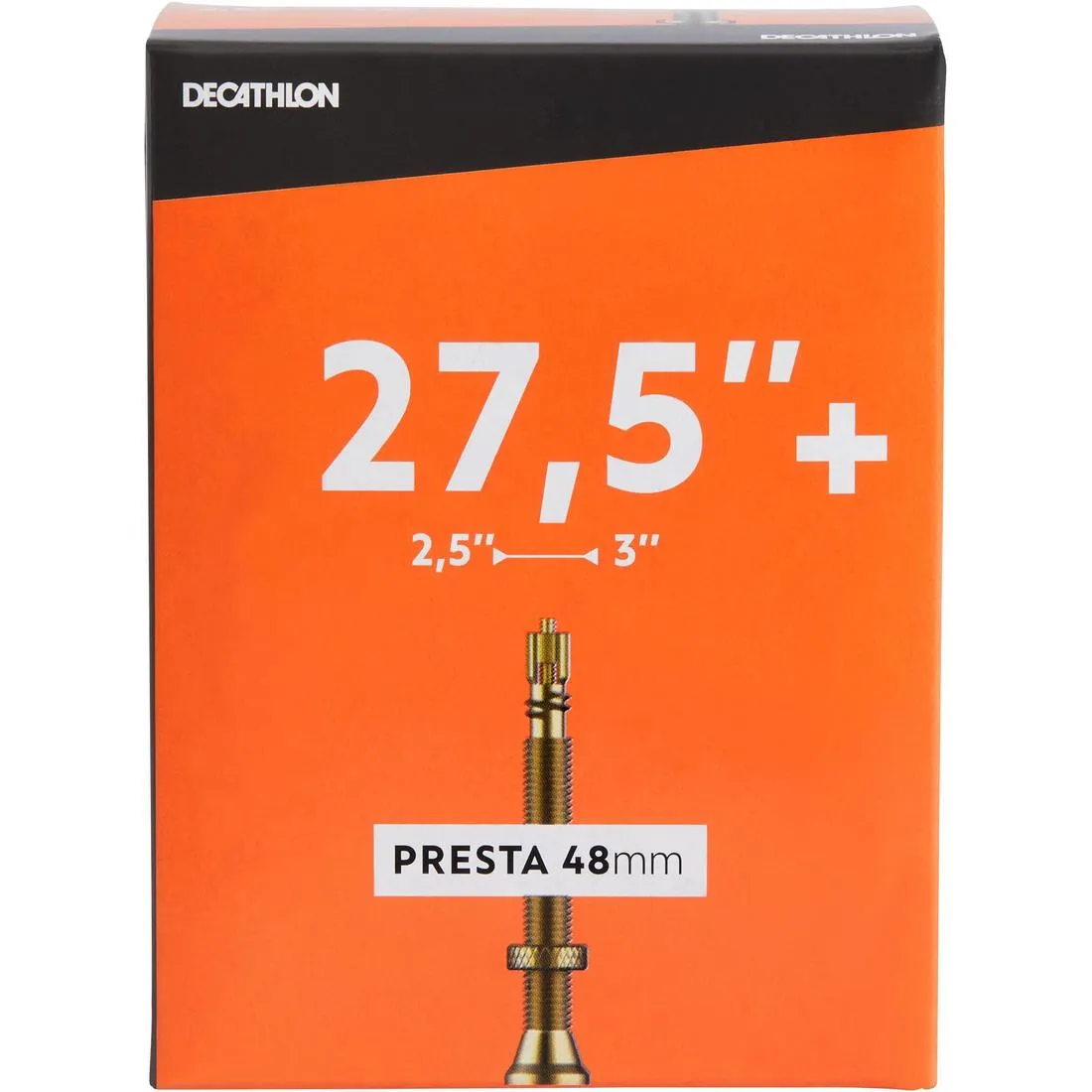 27.5x2.5-3 Bike Inner Tube - Presta