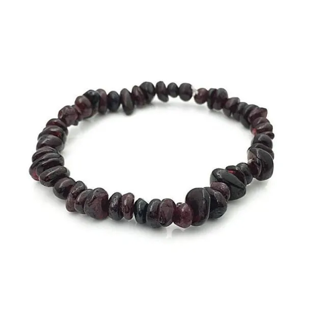 35Color Natural Gem Stone Bracelet Irregular Crystal Stretch Chip beads Nuggets Bracelets Bangles Quartz Wristband For Women