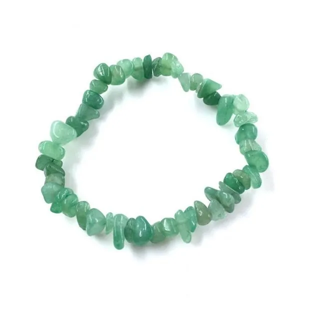 35Color Natural Gem Stone Bracelet Irregular Crystal Stretch Chip beads Nuggets Bracelets Bangles Quartz Wristband For Women