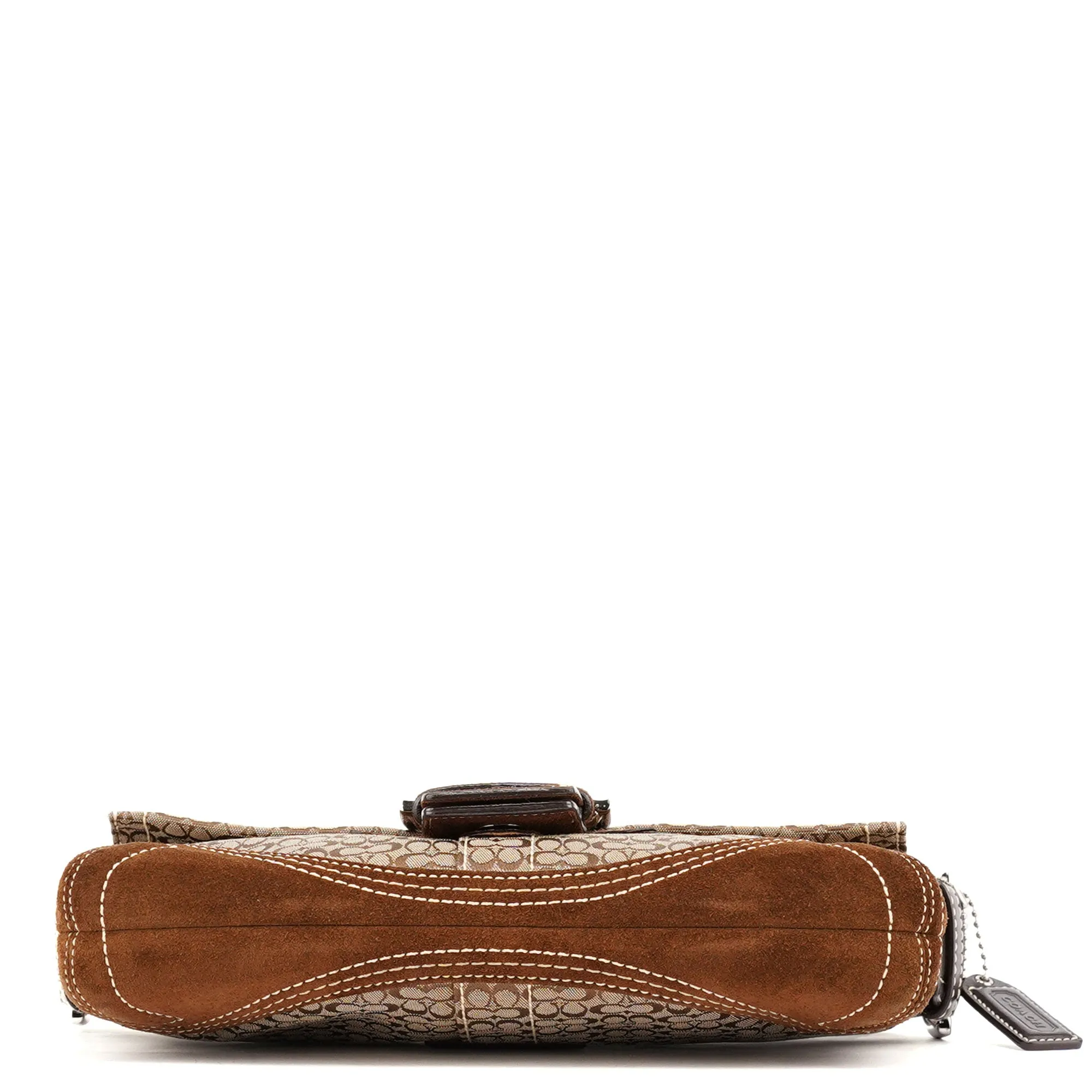 3628 Beige Brown Soho Shoulder Bag