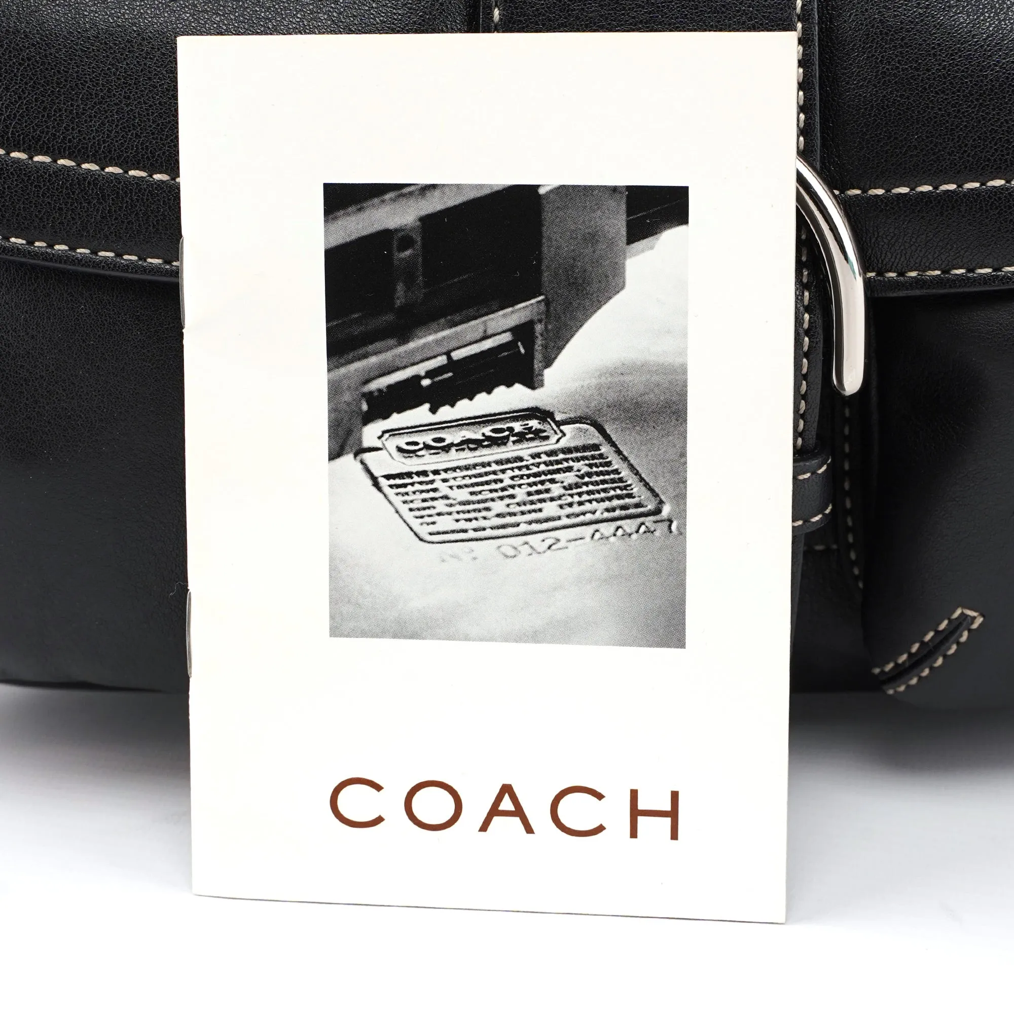 3653 Black Leather Soho Shoulder Bag