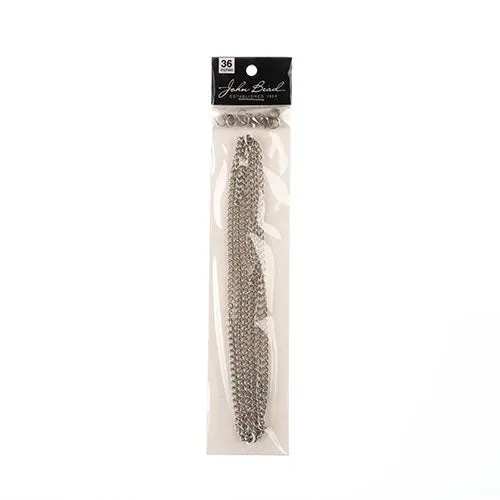 36in Chain And Findings Set- 3x4mm Curb Chain