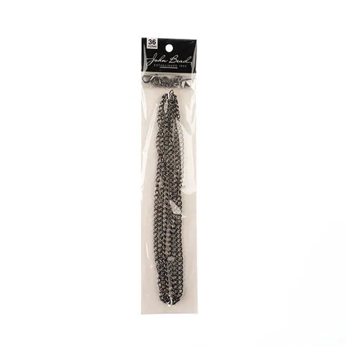 36in Chain And Findings Set- 3x4mm Curb Chain