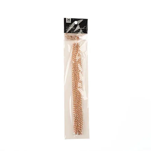 36in Chain And Findings Set- 3x4mm Curb Chain