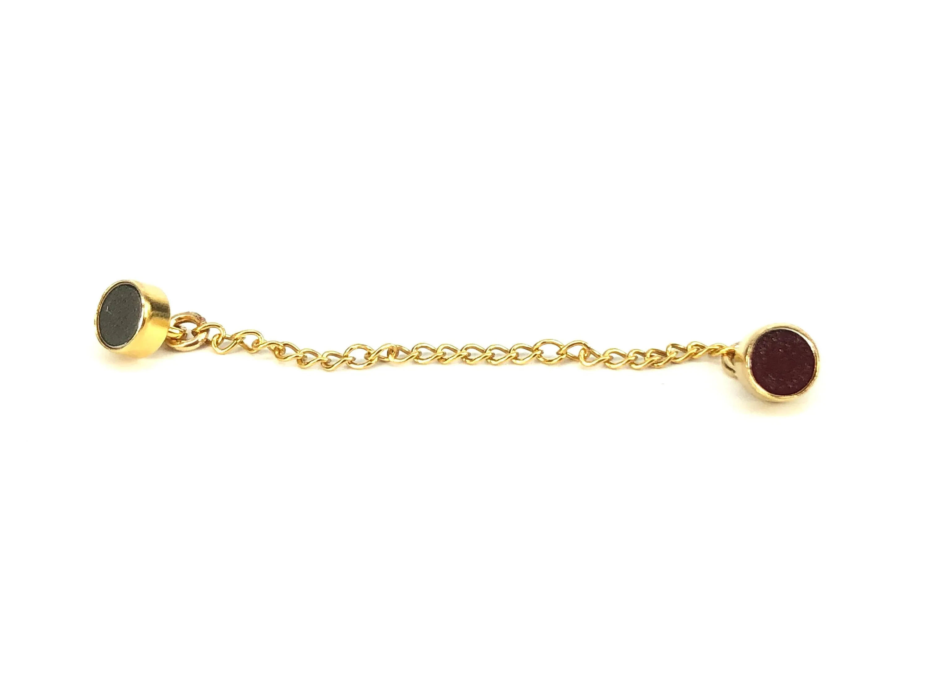 40mm Curb Safety Chain w/Magnetic Clasp Sku#401267540M