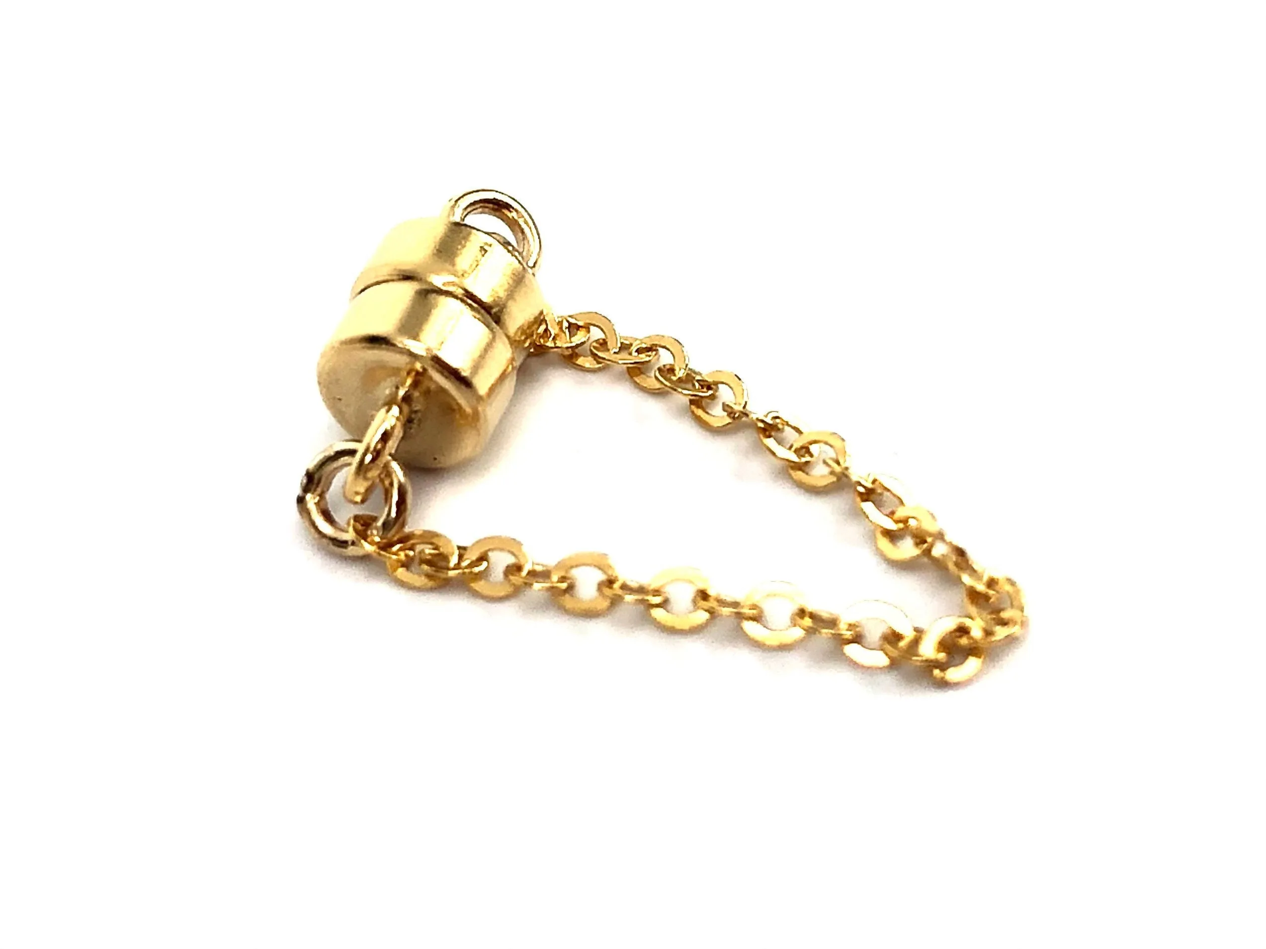 40mm Flat Cable Safety Chain w/Magnetic Clasp Sku#4013172F40M