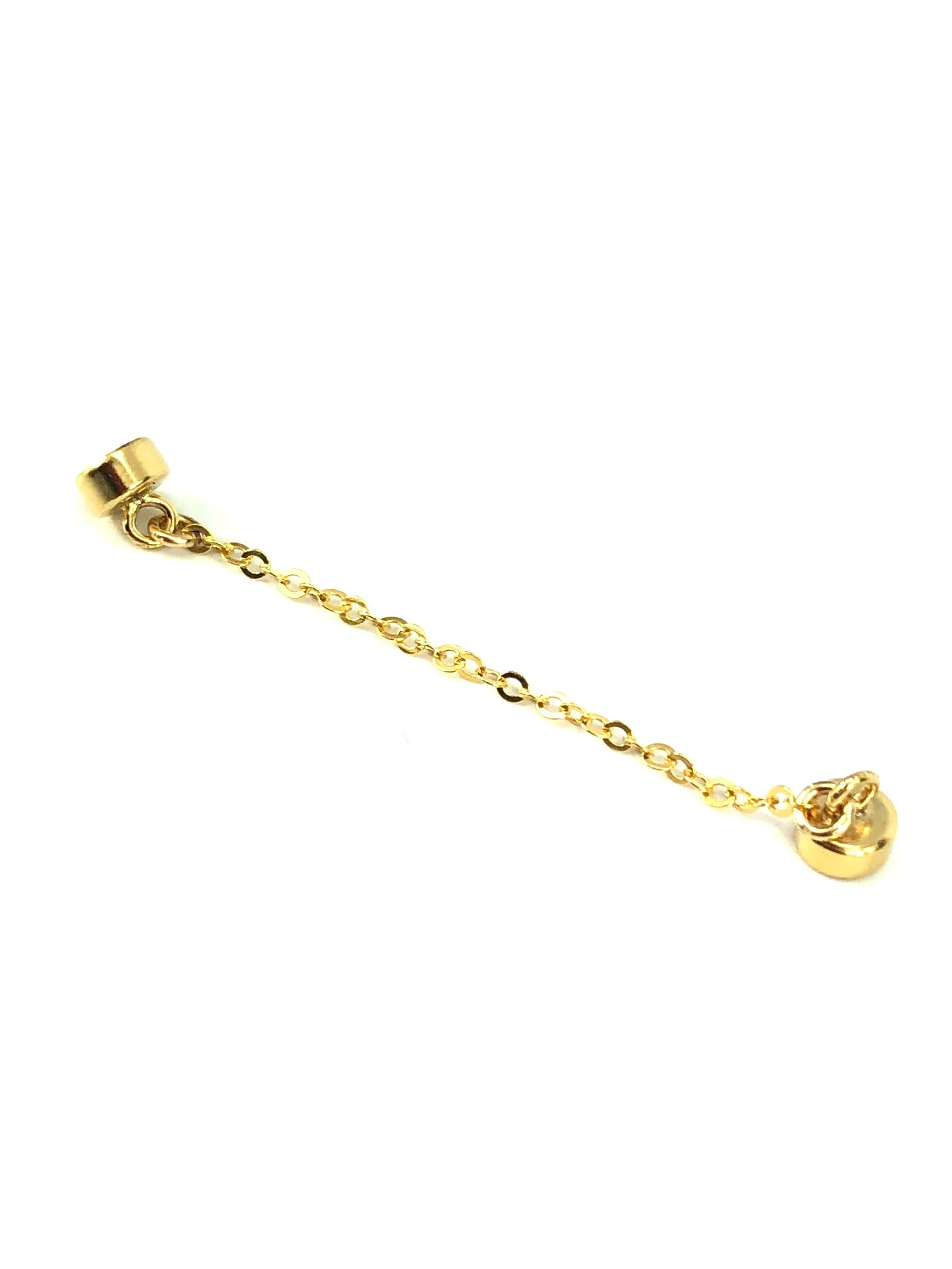 40mm Flat Cable Safety Chain w/Magnetic Clasp Sku#4013172F40M