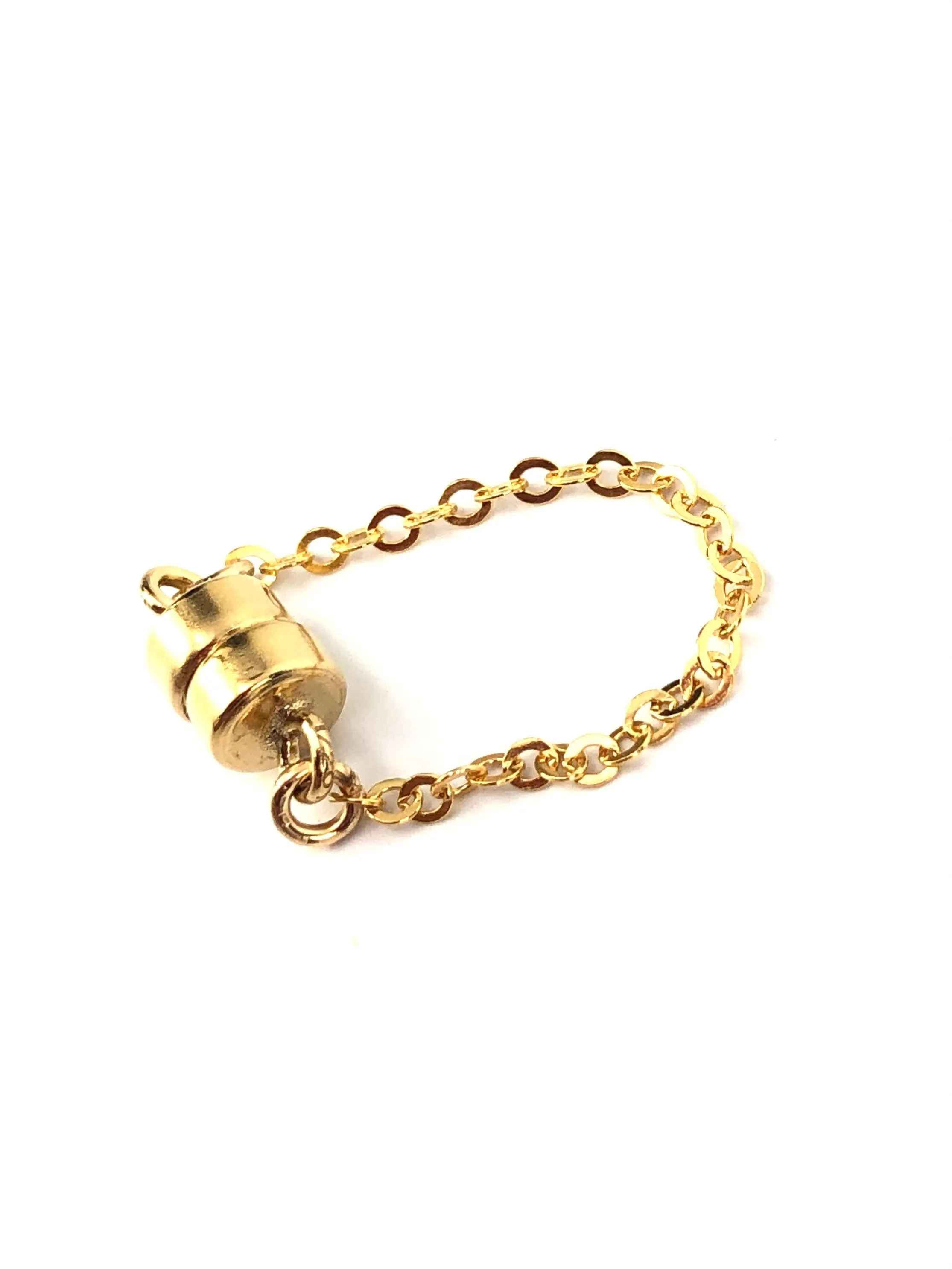 40mm Flat Cable Safety Chain w/Magnetic Clasp Sku#4013172F40M