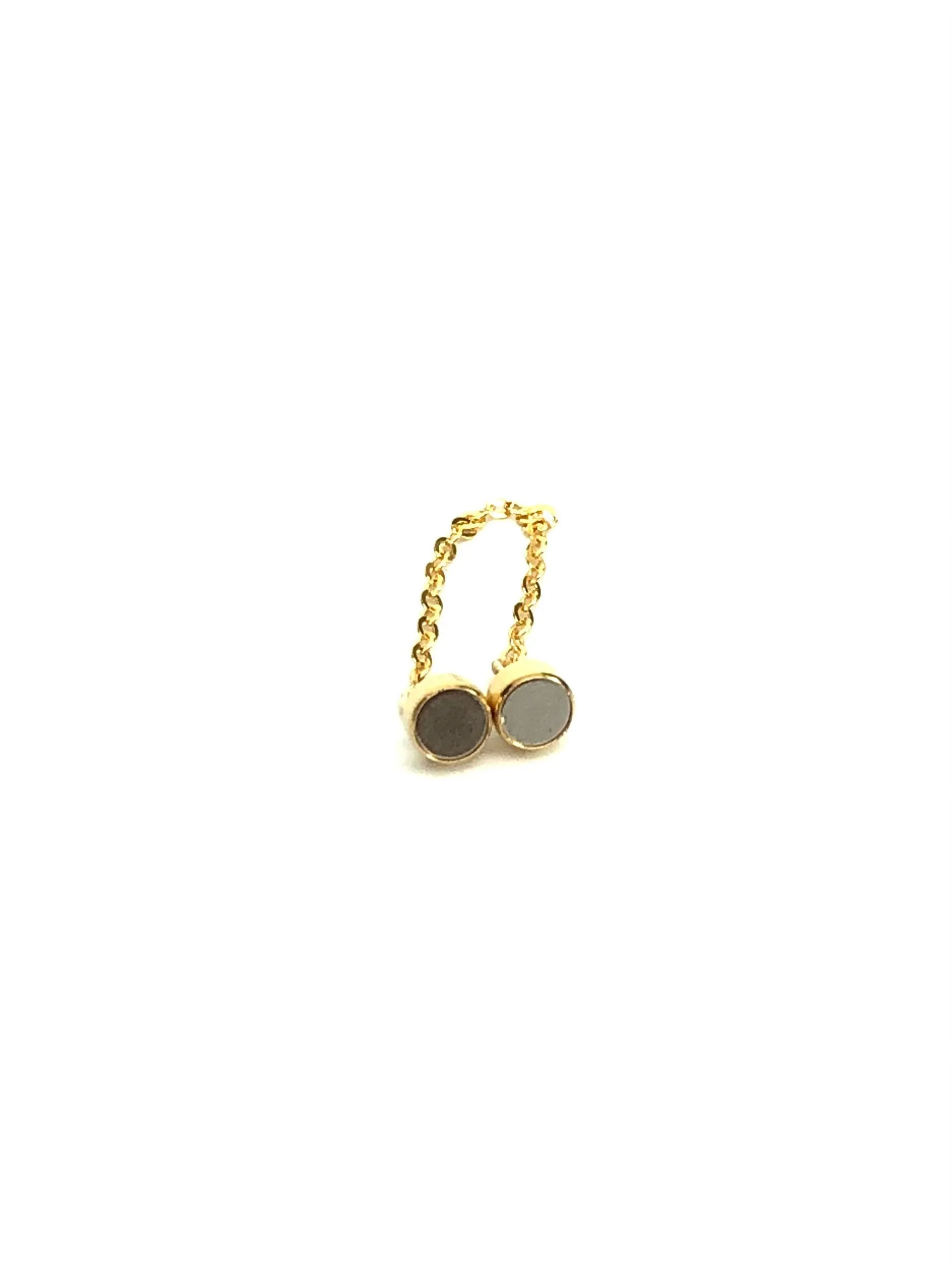 40mm Flat Cable Safety Chain w/Magnetic Clasp Sku#4013172F40M