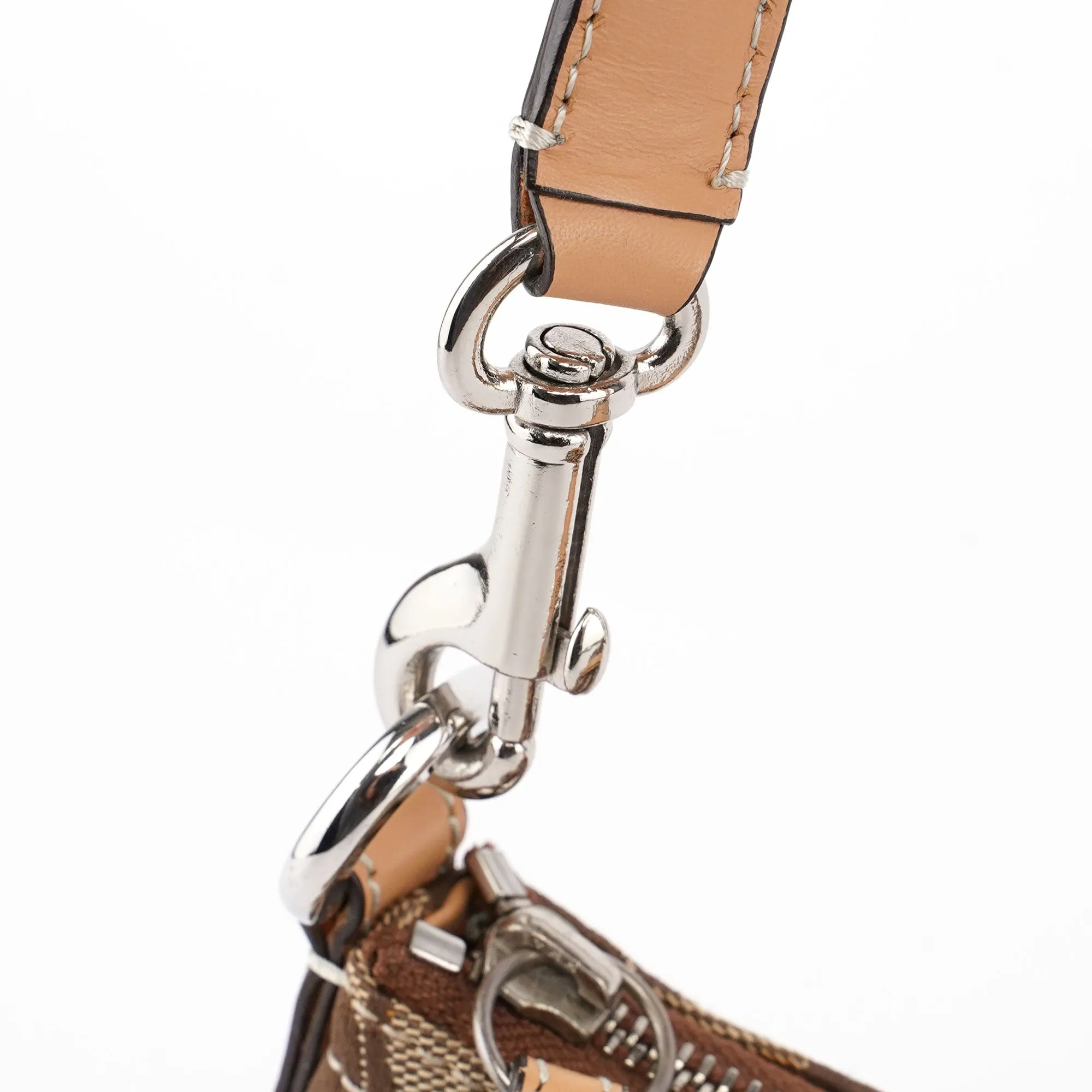6362 Beige Signature C Soho Shoulder Bag
