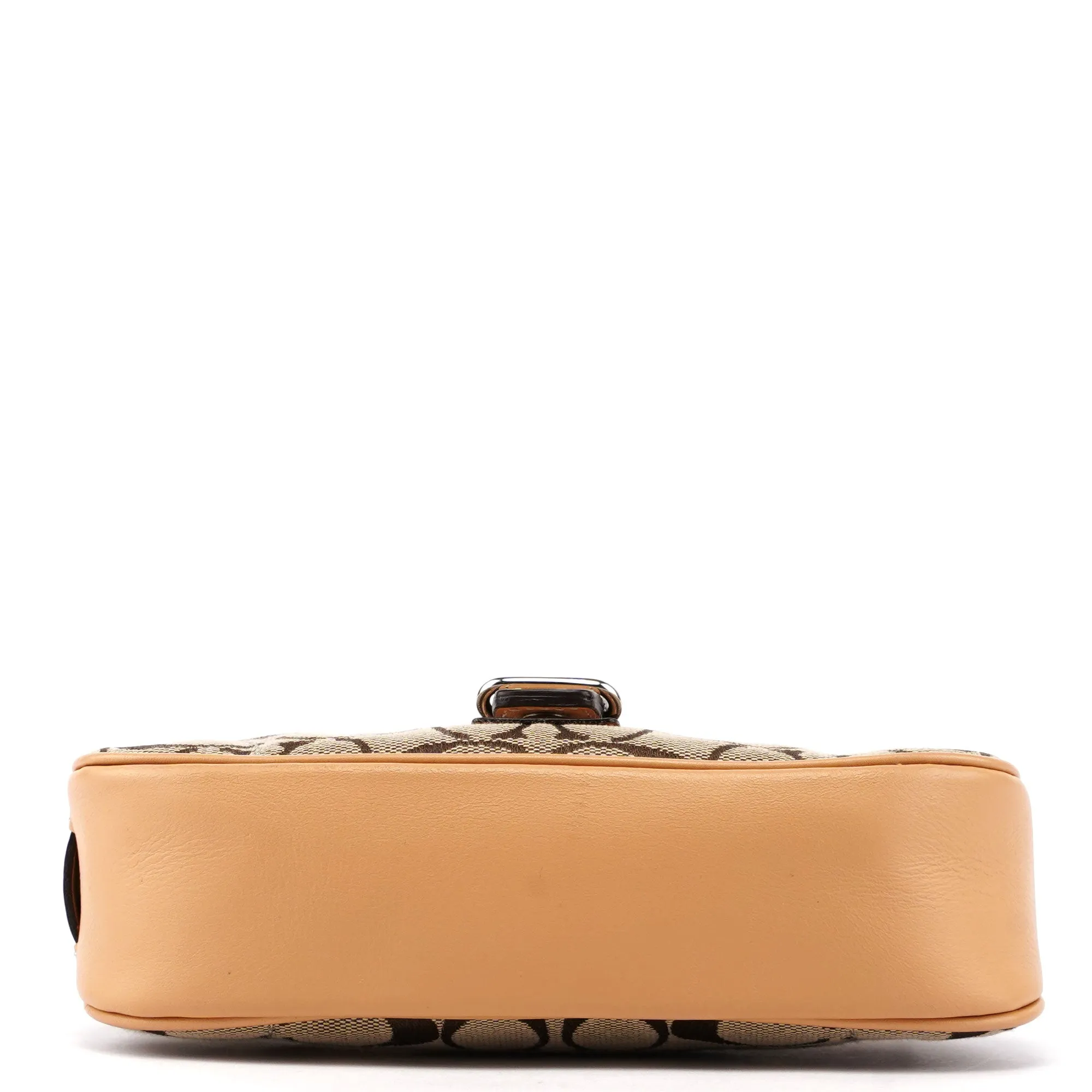 6362 Beige Signature C Soho Shoulder Bag