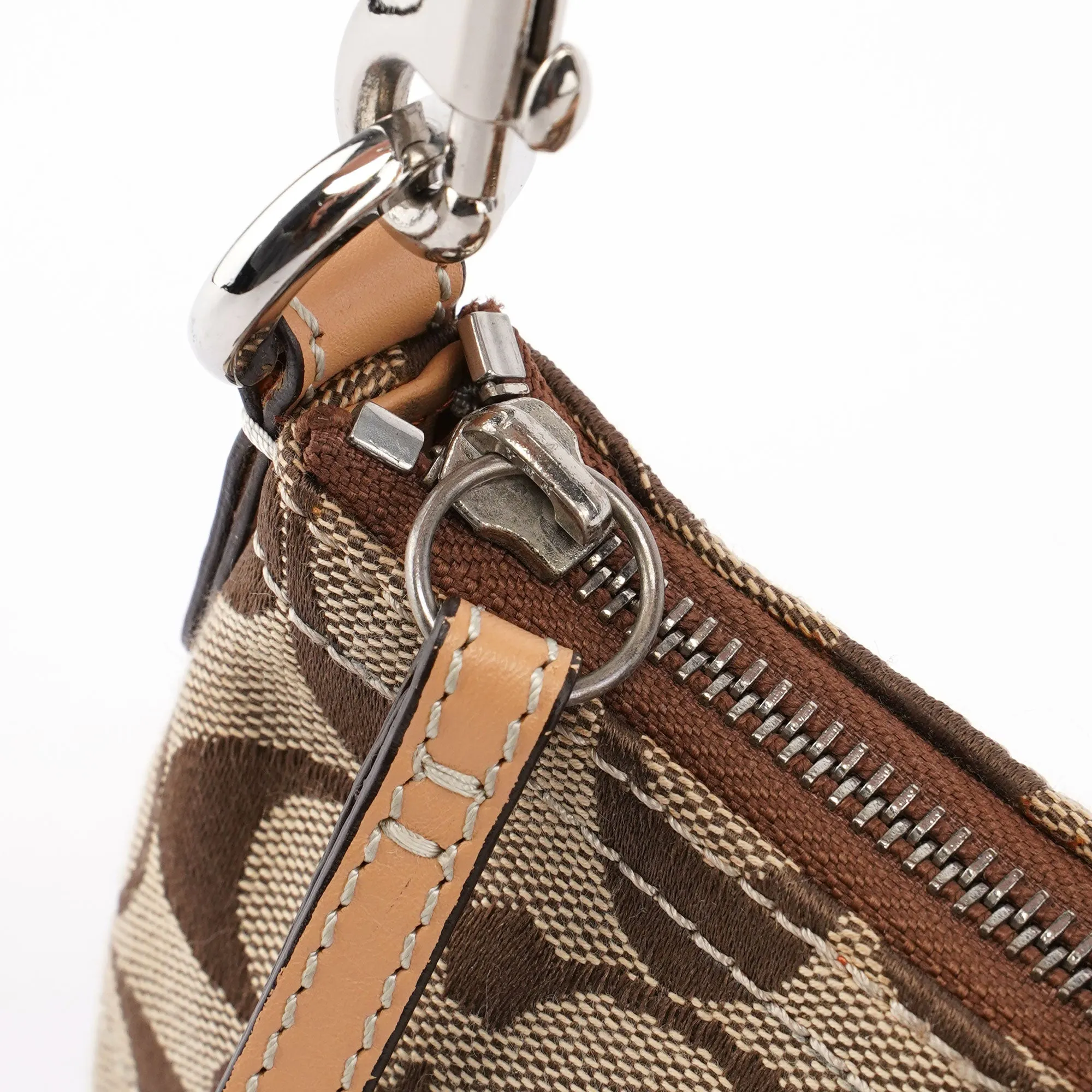 6362 Beige Signature C Soho Shoulder Bag
