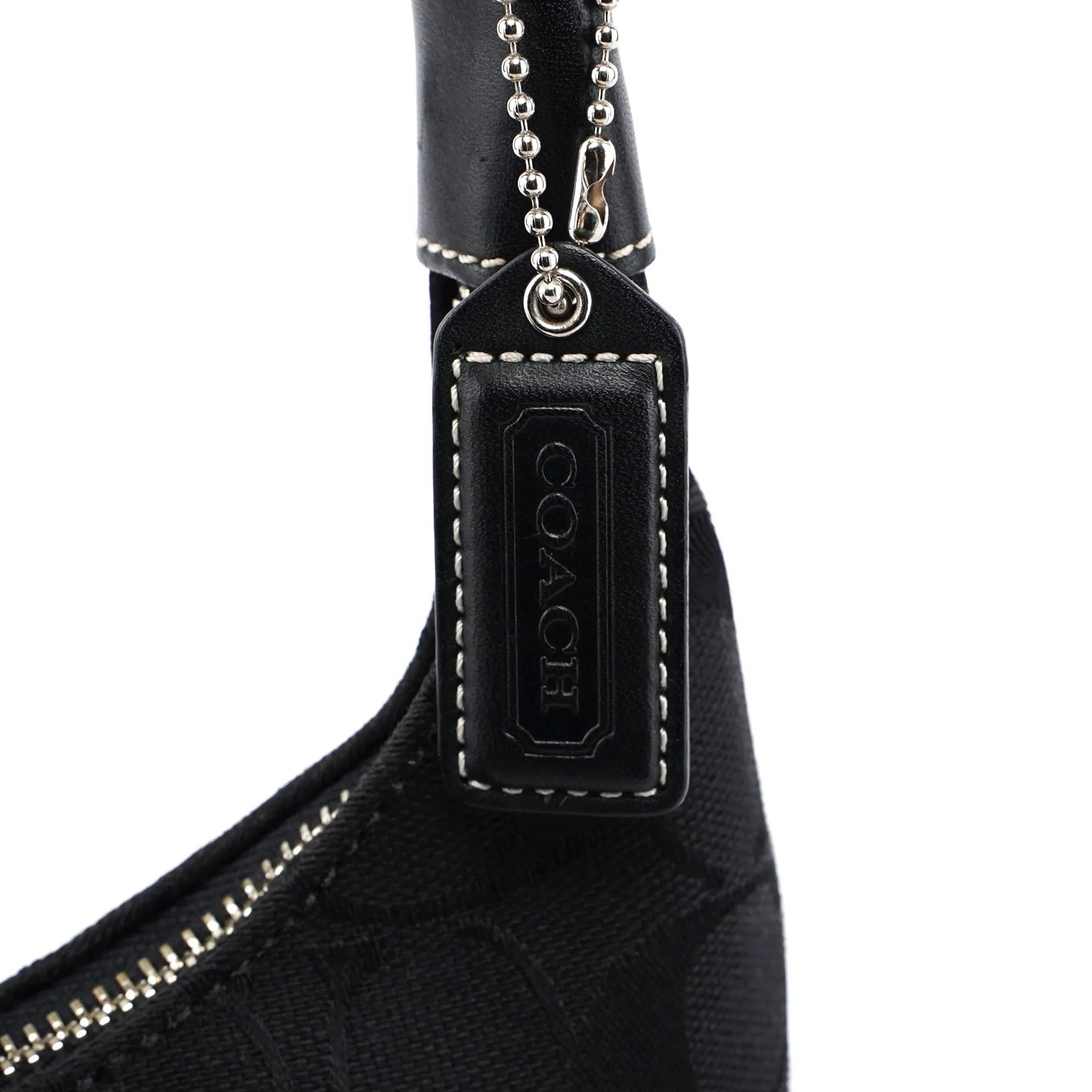 6823 Black Signature C Soho Shoulder Bag