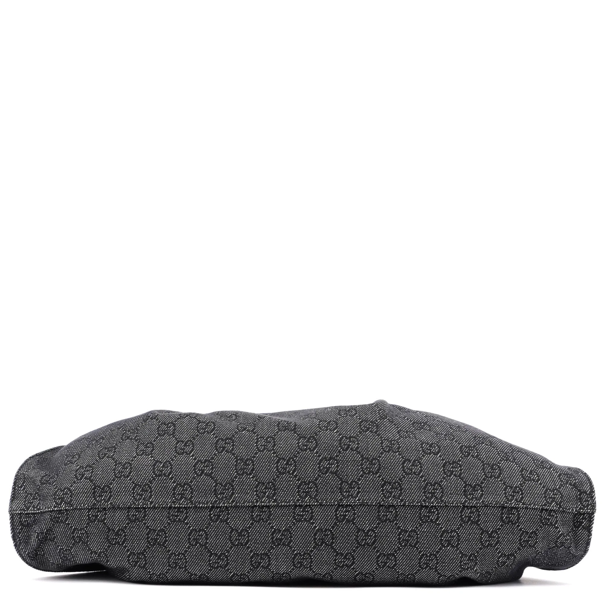 76554 Anthracite GG Denim Dual Handle Bag