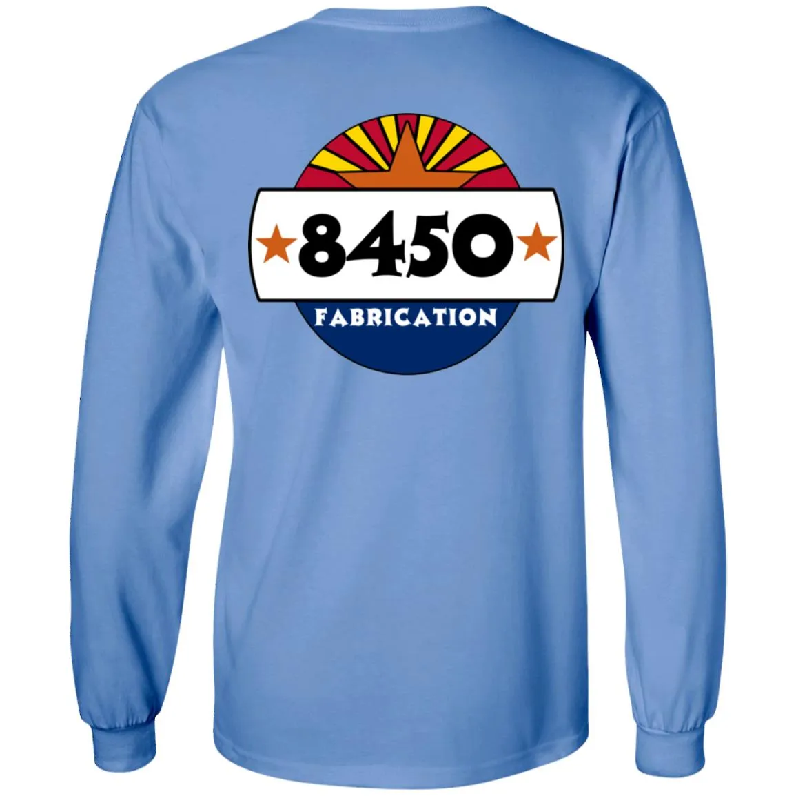 8450 Fabrication 2-sided print G240 Gildan LS Ultra Cotton T-Shirt