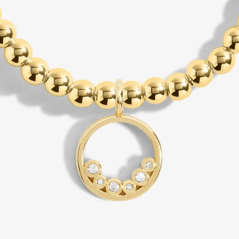 A Little 'Courage' Bracelet In Gold-Tone Plating