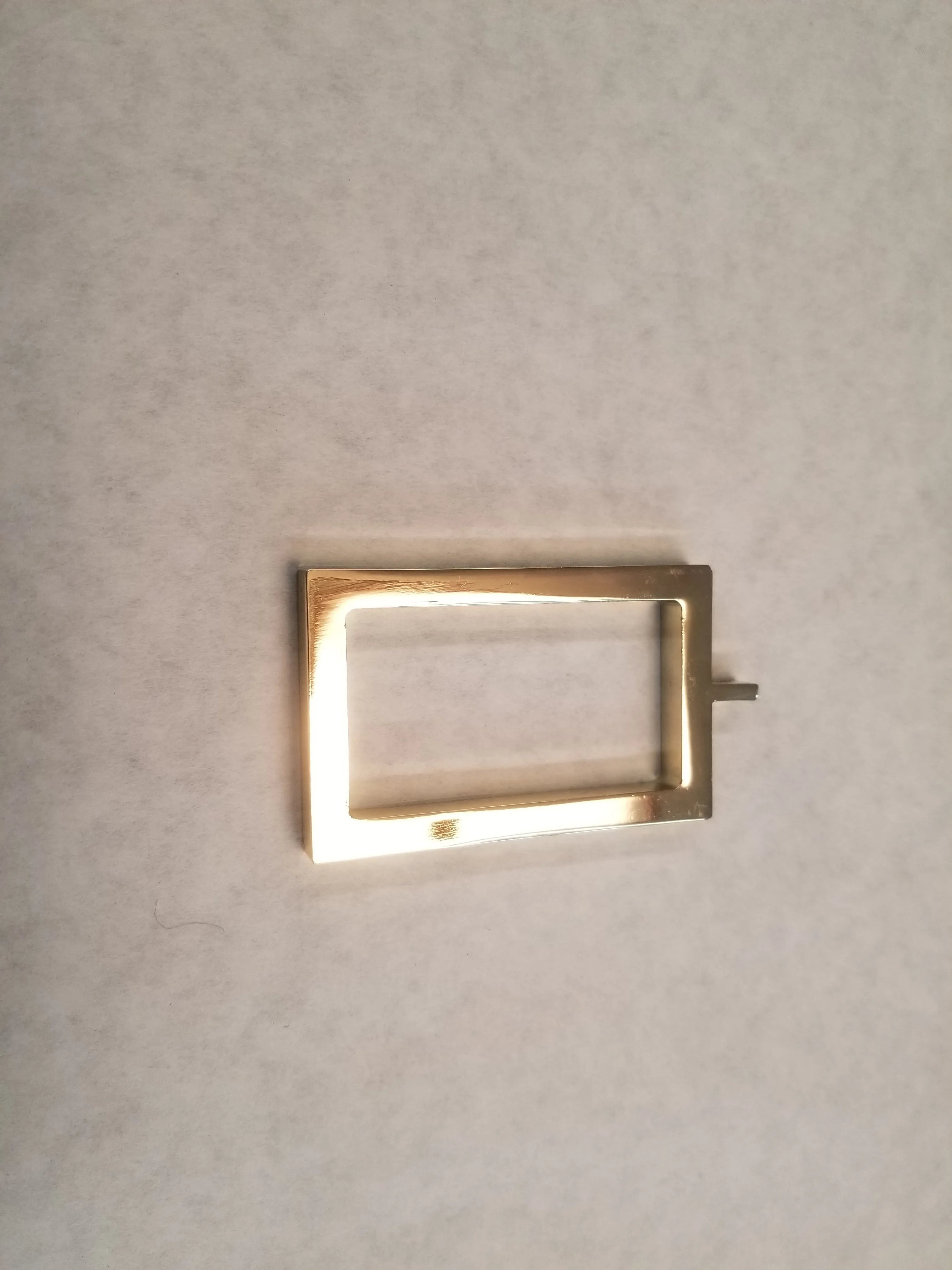 Acrylic/Metal Ring for Rectangular Rod, each.