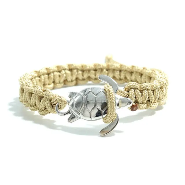 Adjustable Scuba Turtle Bracelet - various colours