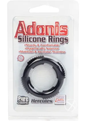 Adonis Silicone Rings Hercules Blk